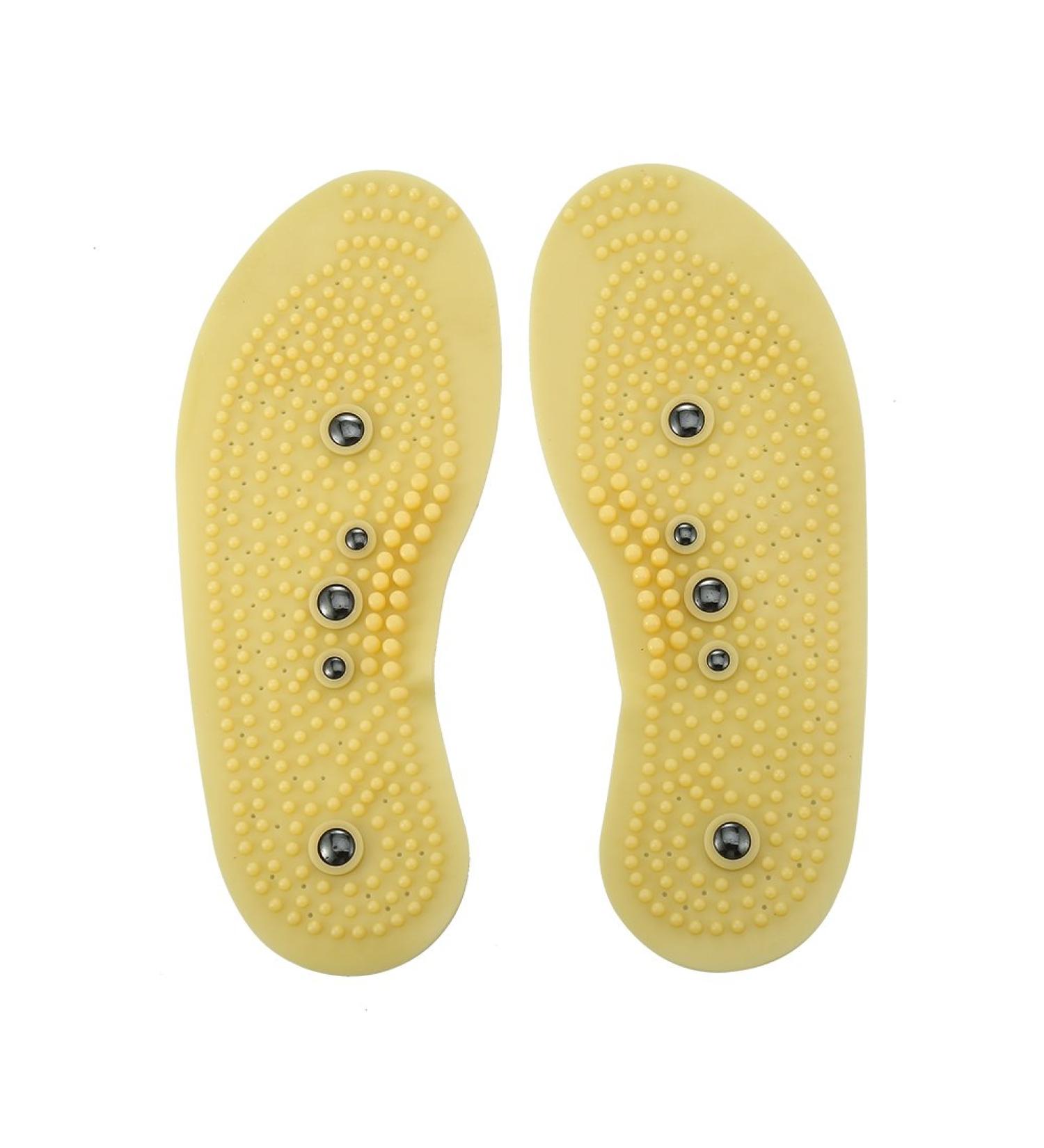 2 Pair Magnetic Reflexology Insoles for Health Care Massage - Cut to Size (41-45(CN)) - Buy Online on GoSupps.com