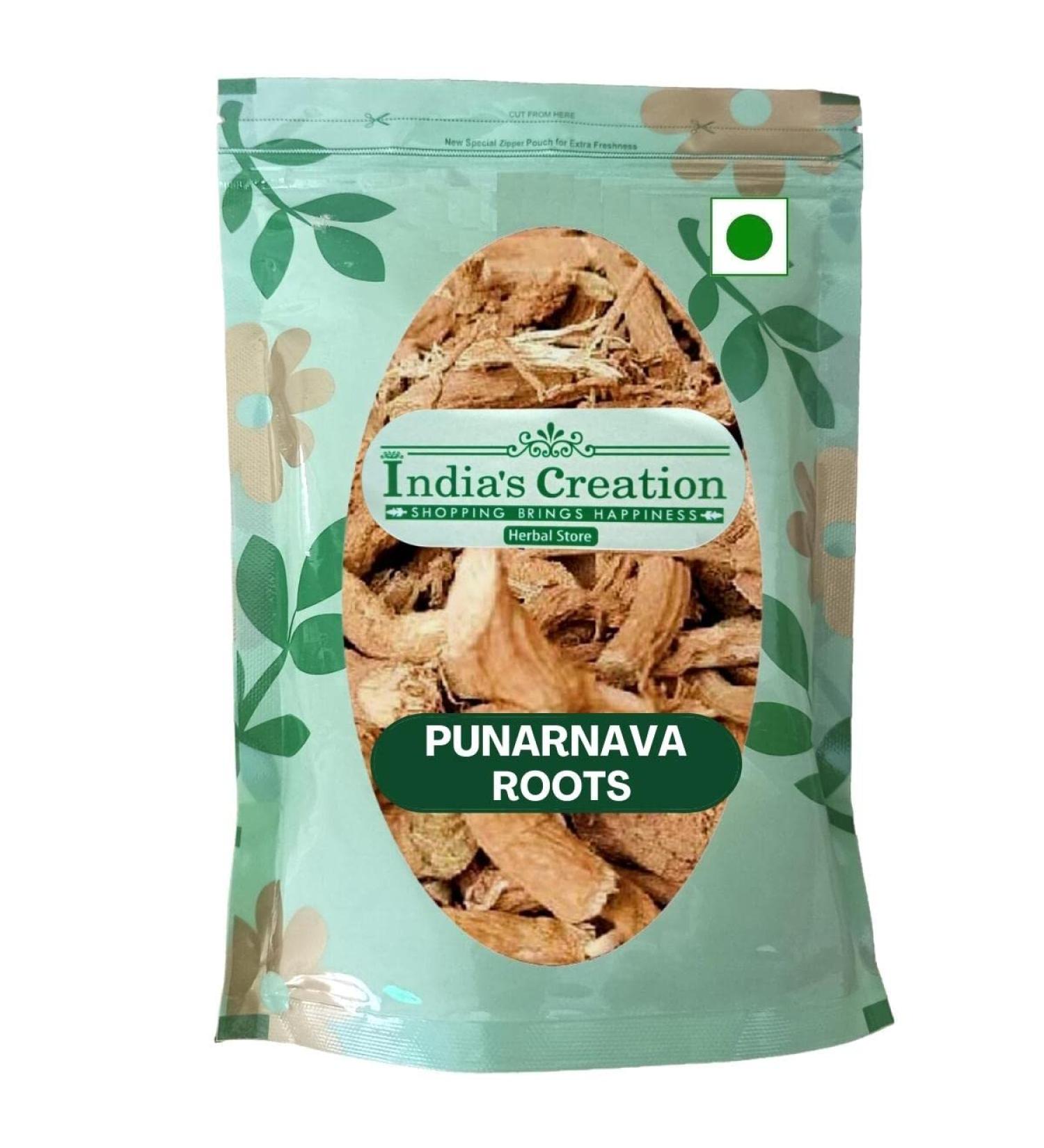 Punarnava Roots-Boerhavia Diffusa-Raw Herbs-Punarnawa-Poonarnava-Sathi Jadi Booti-Single Herbs (100 Gram) - Buy Online on GoSupps.com