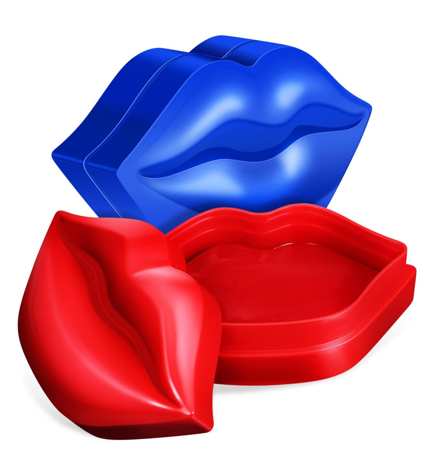 Hydratant Exfoliant L vres Bo tes Rouge Et Bleu Soin R parateur L vres S ches Et Gerc es Pour Femmes Cosm tique Protecteur Et Adoucissant - Buy Online on GoSupps.com