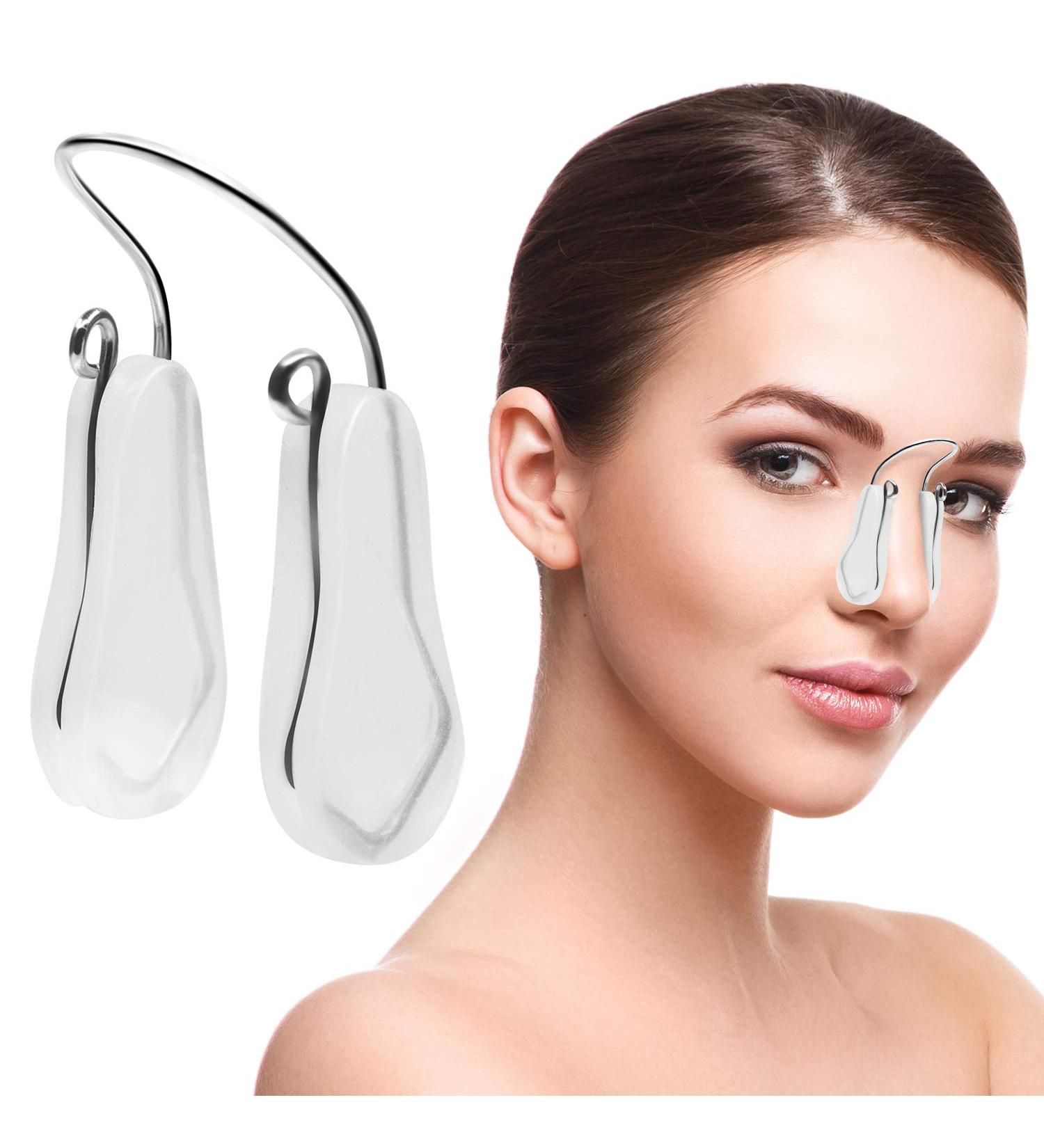 FERNIDA Silicone Nose Shaper Lifter - Nose Bridge Straightener & Slimmer for Wide Noses - Clear - Buy Online on GoSupps.com