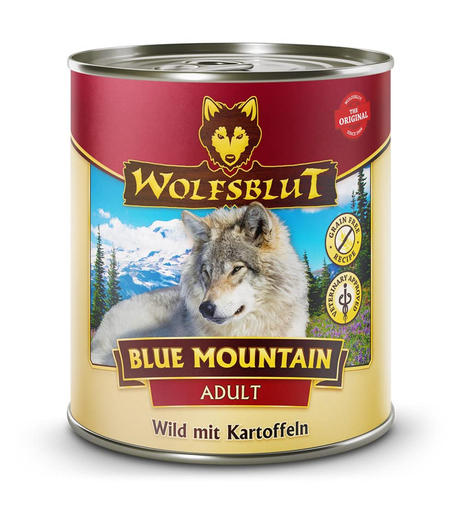 Wolfsblut Blue Mountain Adult Dog Food - 800g (Pack of 6)