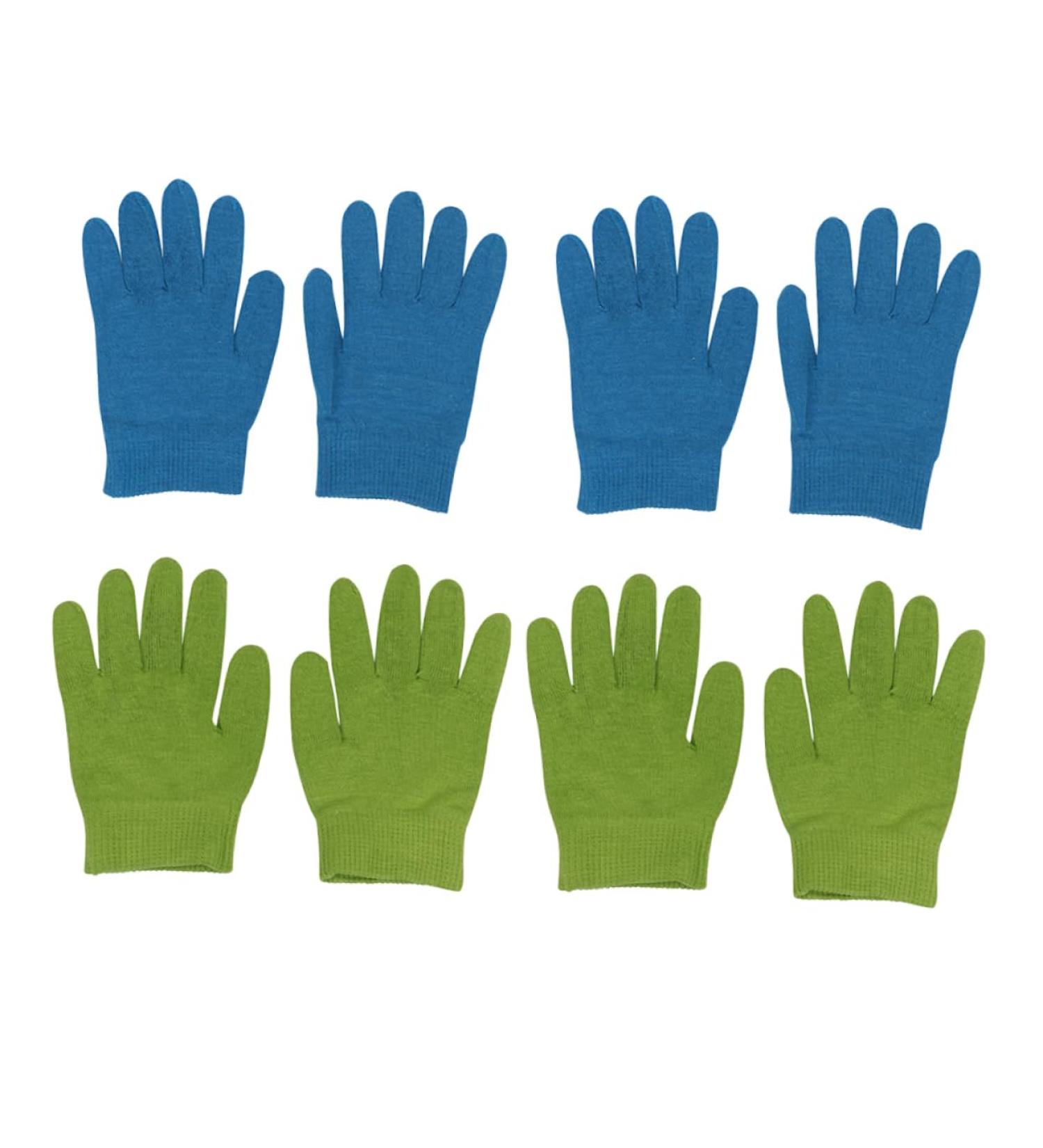 Beaupretty 4 Pairs moisturizing Gloves Gel Gloves Dead Skin Gloves Gloves Makeup Remover Gloves Hand Gloves Touch Screen Gloves Moisturizing Repair Gloves Miss Silica Gel face Skin Gel - Buy Online on GoSupps.com