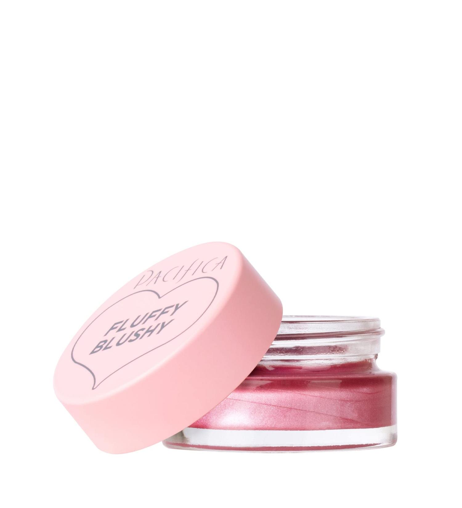 Pacifica Beauty Fluffy Cream Blush for Cheeks & Lips | Lightweight Creamy Formula with Vegan Collagen | Pigmented Buildable Coverage | Vegan & Cruelty Free - Buy Online on GoSupps.com