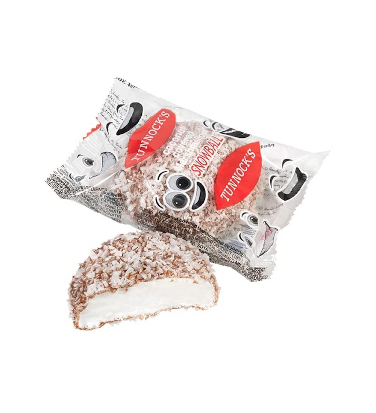 Tunnock's Coconut Snowballs 30g Pack of 36