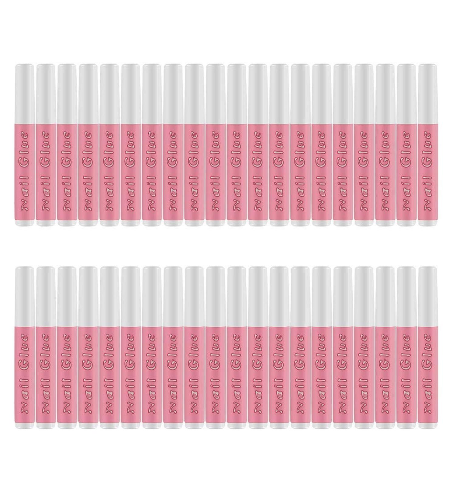 4Opcs Nail Tip Glue Professional Quick Drying Nail Glue False Adhesive Nail Glue Acrylic For Women Girls Nail Art Decoration Environmentally friendly and durableSkillful processing - Buy Online on GoSupps.com