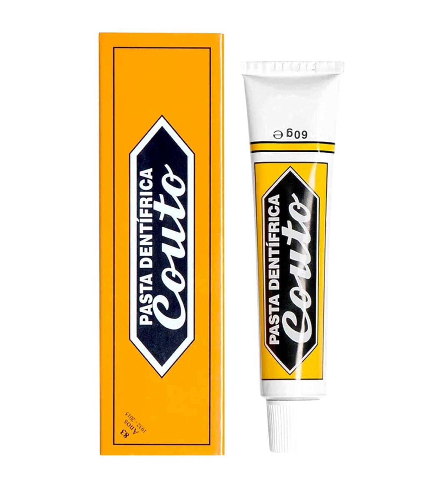 Couto Medicinal Toothpaste 60g (2.5oz) - Authentic Portuguese Oral Care | International Shipping - Buy Online on GoSupps.com