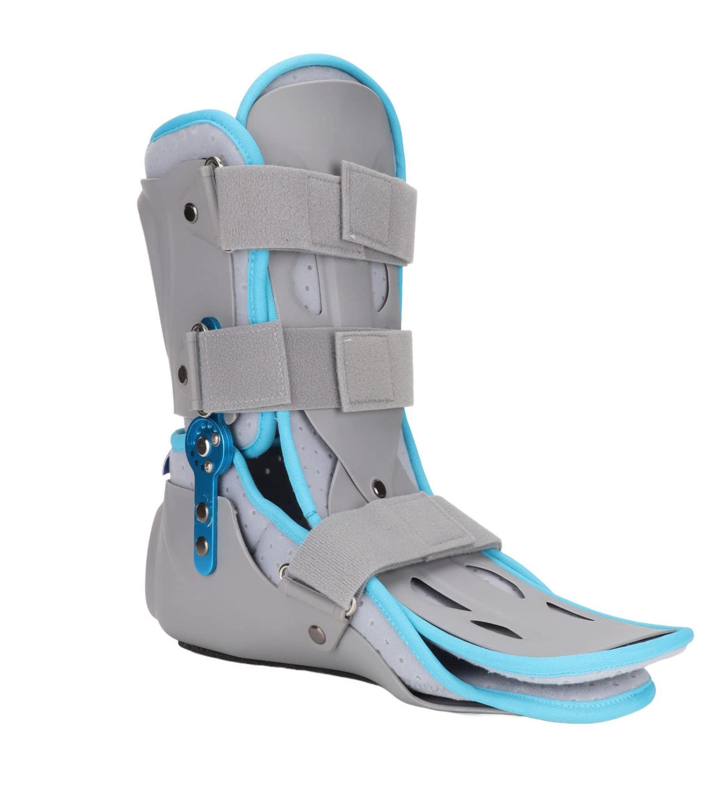 ZJchao Ankle Support Stabilizer Brace | Foot Drop Fixation Splint & Fracture Protector | Adjustable 360 Support for Ankle Sprains - M (Left - Buy Online on GoSupps.com