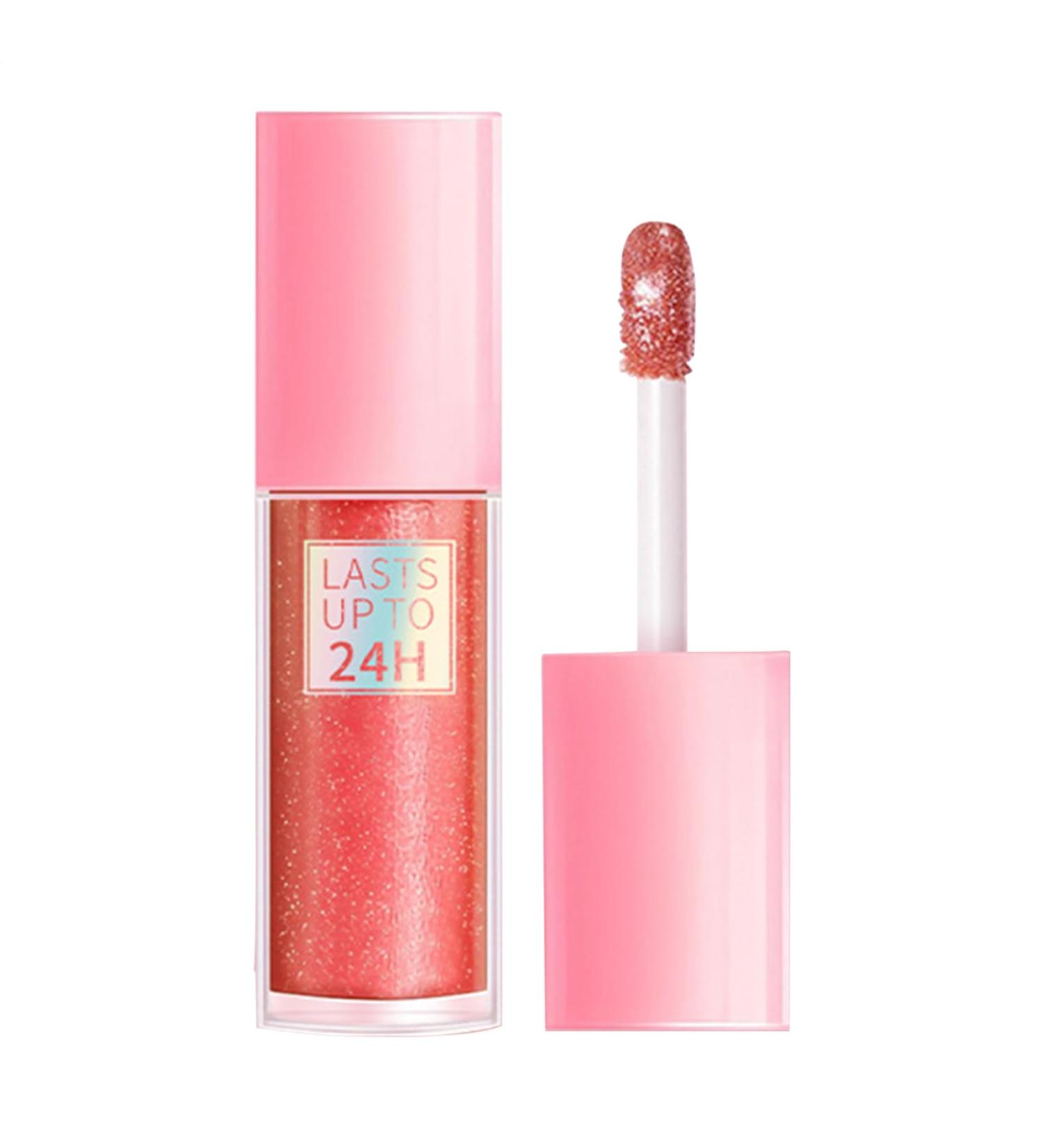  Opilroyn Glitter Lip Gloss - High-shine lipstick moisturizing gloss with luminous effect | Glossy makeup for girls and women nourishing liquid lip balm for events - Buy Online on GoSupps.com