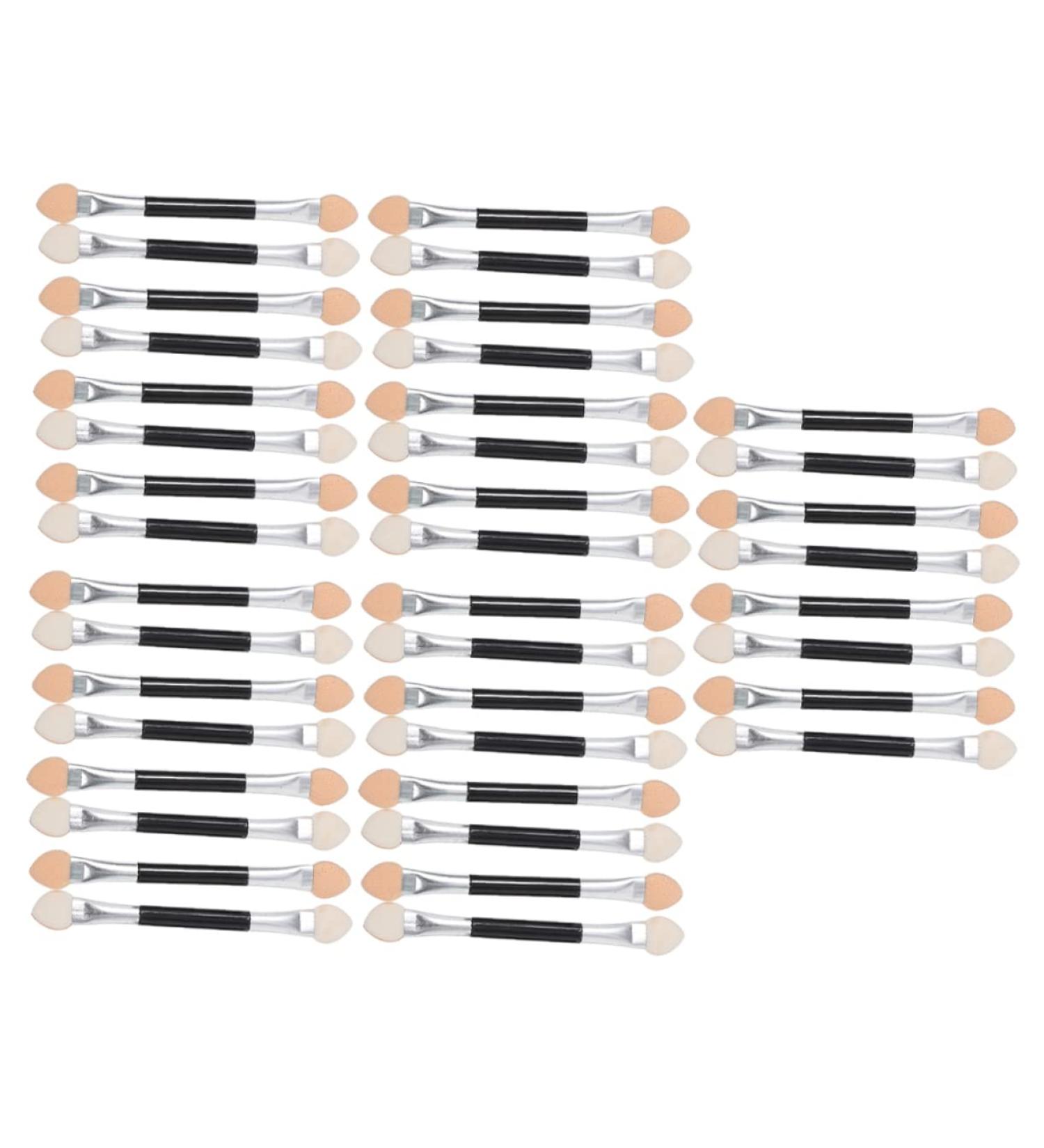 Ipetboom 40pcs Latex Eye Shadow Stick Eyeshadow Sponge Make up Kits Women Makeup Brush Double Sided Miss Tool - Buy Online on GoSupps.com