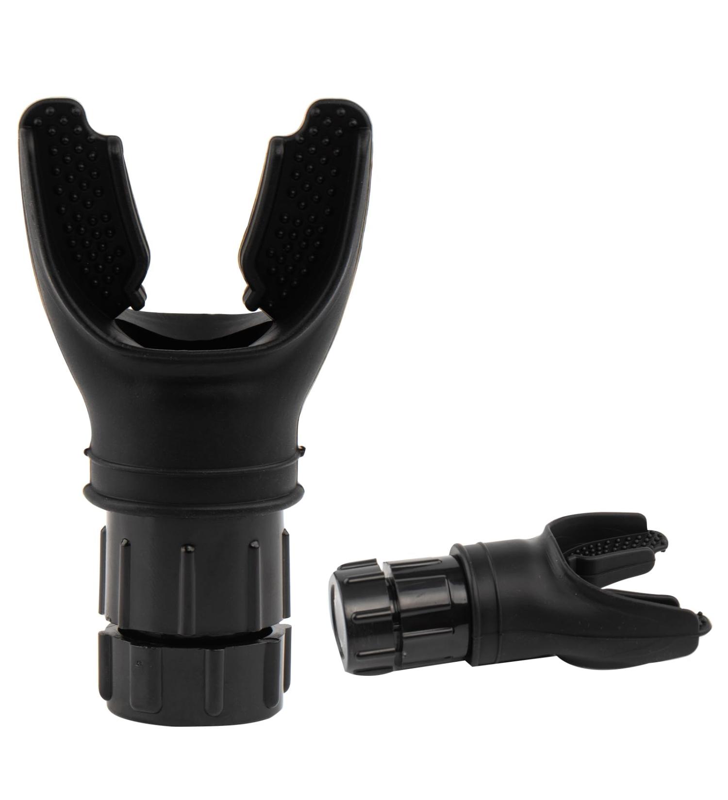 Adjustable Breathing Trainer with Rotatable Valve - Enhance Your Lung Capacity (Black - Buy Online on GoSupps.com