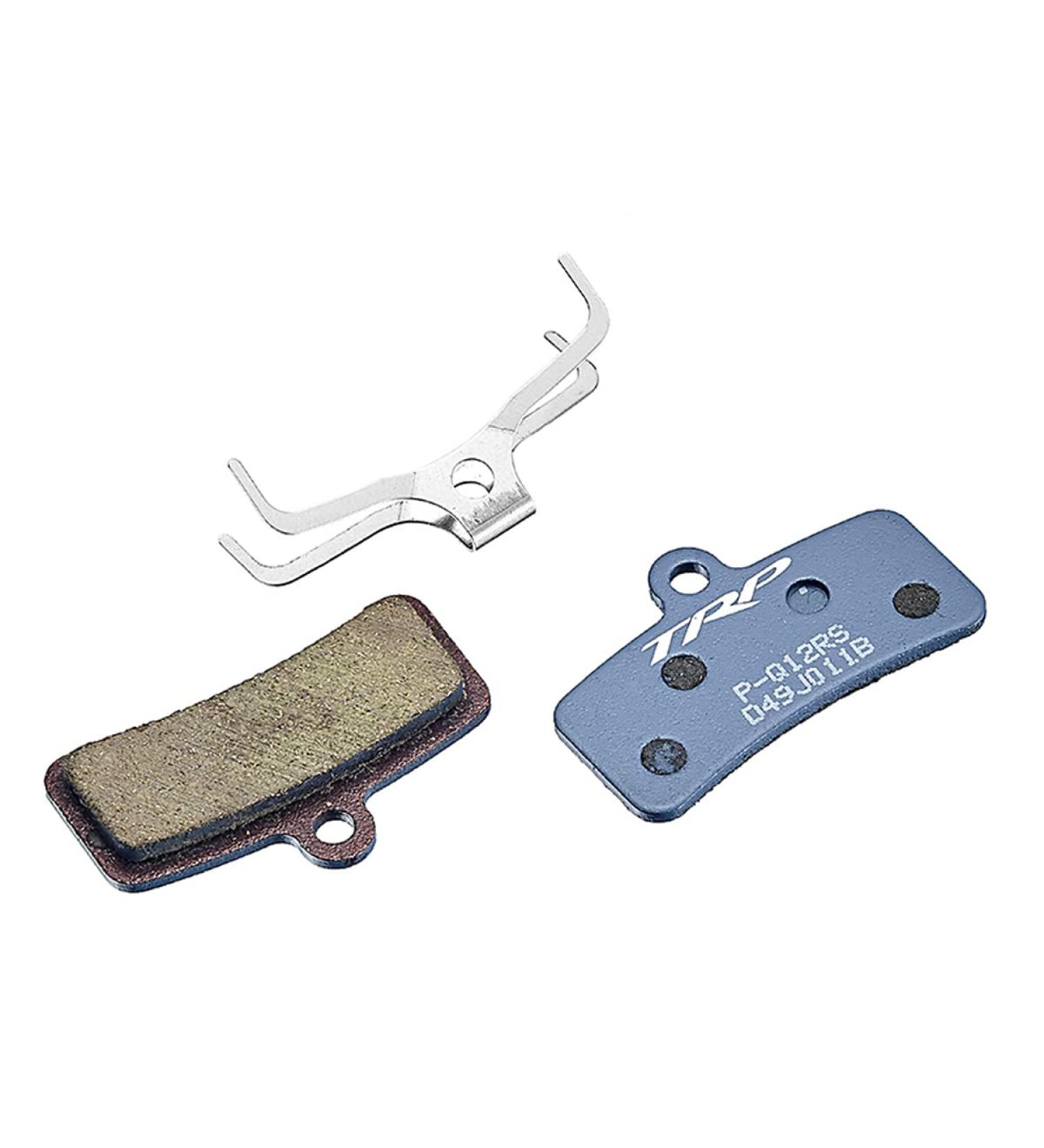 TRP Cycling P-Q12RS Organic Brake Pads for 4 Piston Caliper Adult Unisex, Brown, Single