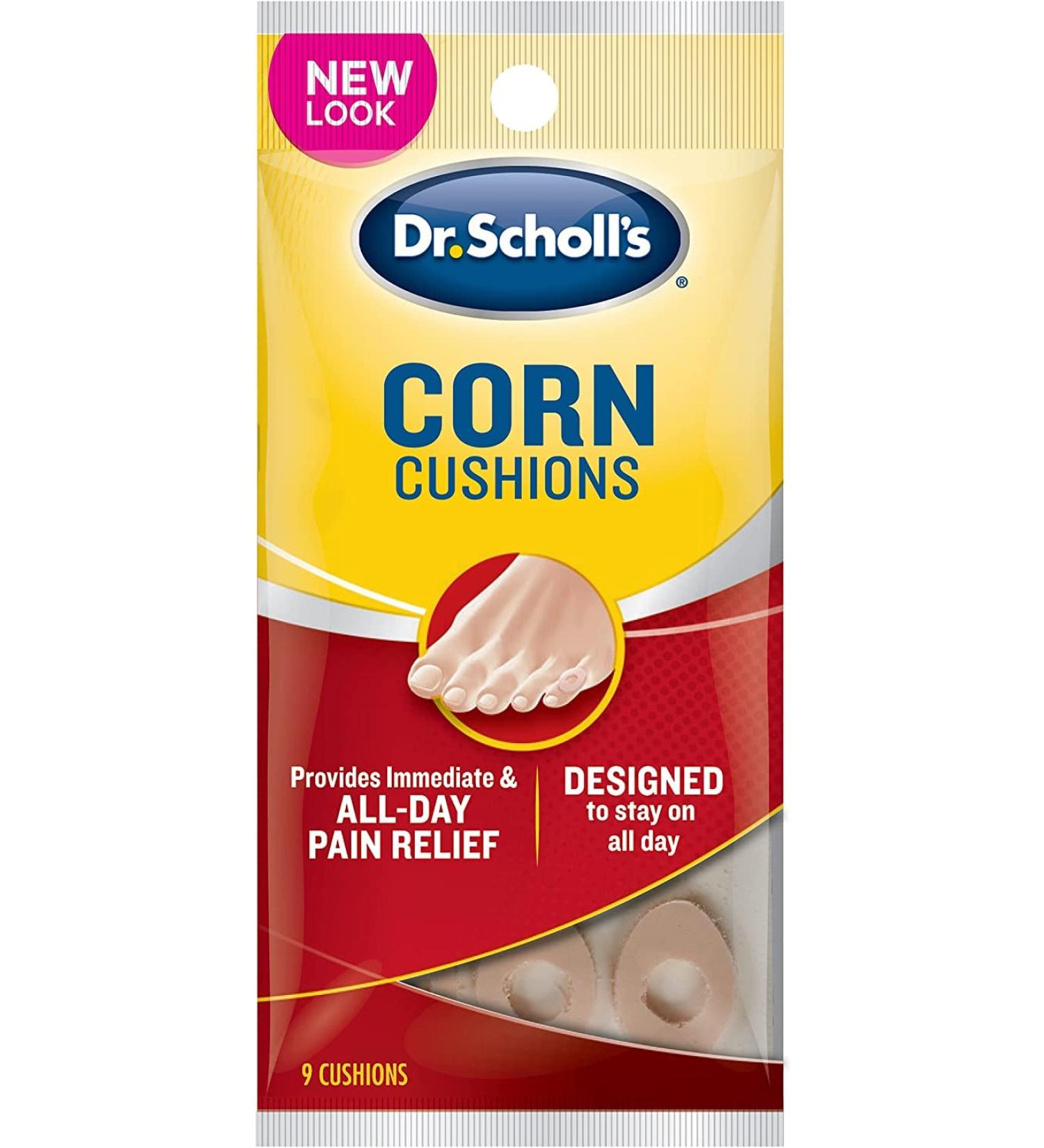 Dr. Scholl's Corn Cushions Small - 9 Ea | Toe Corn Relief - Buy Online on GoSupps.com