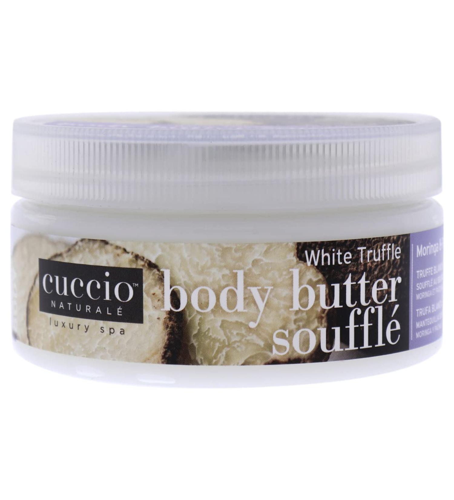 Cuccio Naturale White Truffle Body Souffle Jar - Moringa and Patchouli for Unisex 8 oz - Buy Online on GoSupps.com