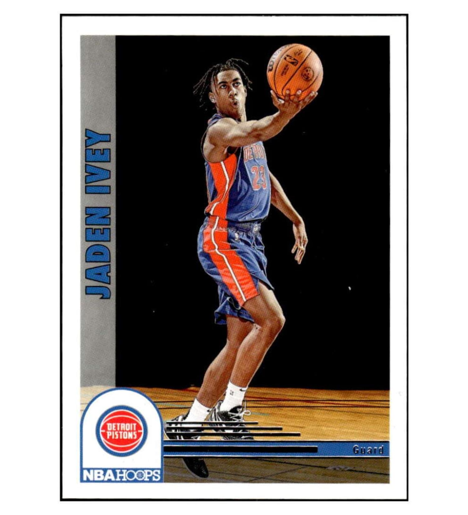 Jaden Ivey RC 2022-23 Panini NBA Hoops #285 ROOKIE NM+-MT+ NBA Basketball Pistons