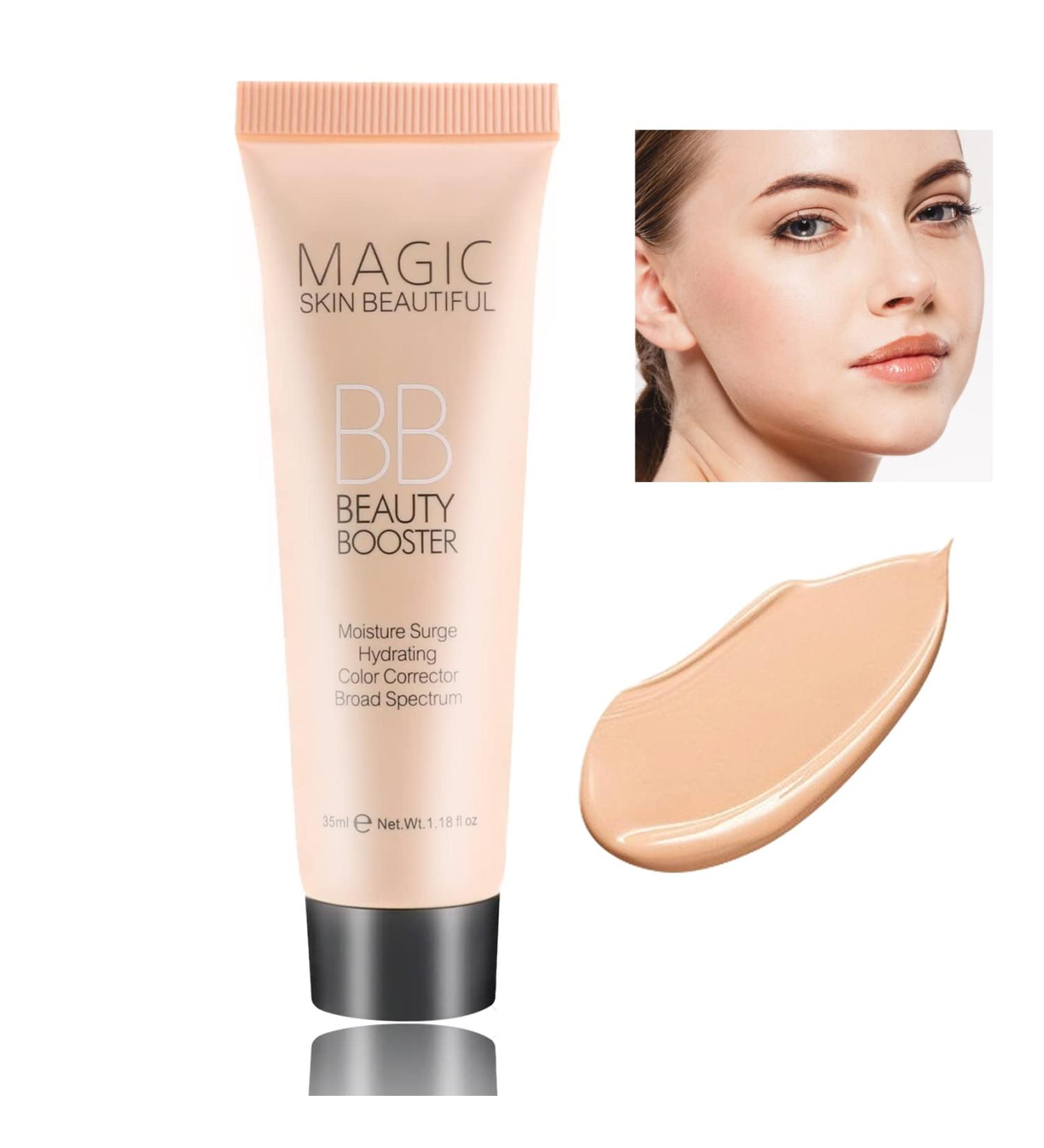 Full Coverage BB Cream Foundation - Moisturizing Liquid Makeup for Natural Nude Base - Buy Online on GoSupps.com
