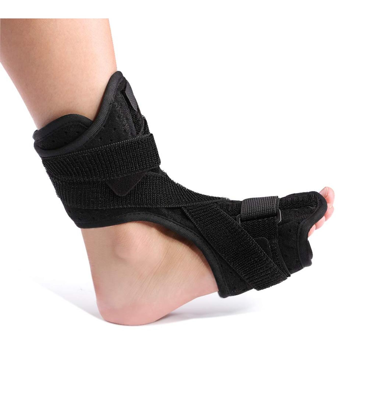 TOPINCN Ankle Brace - Foot Drop Night Splint Orthotic Support for Fracture & Sprain Injury with Massage Wrap - Shop Internationally - Buy Online on GoSupps.com
