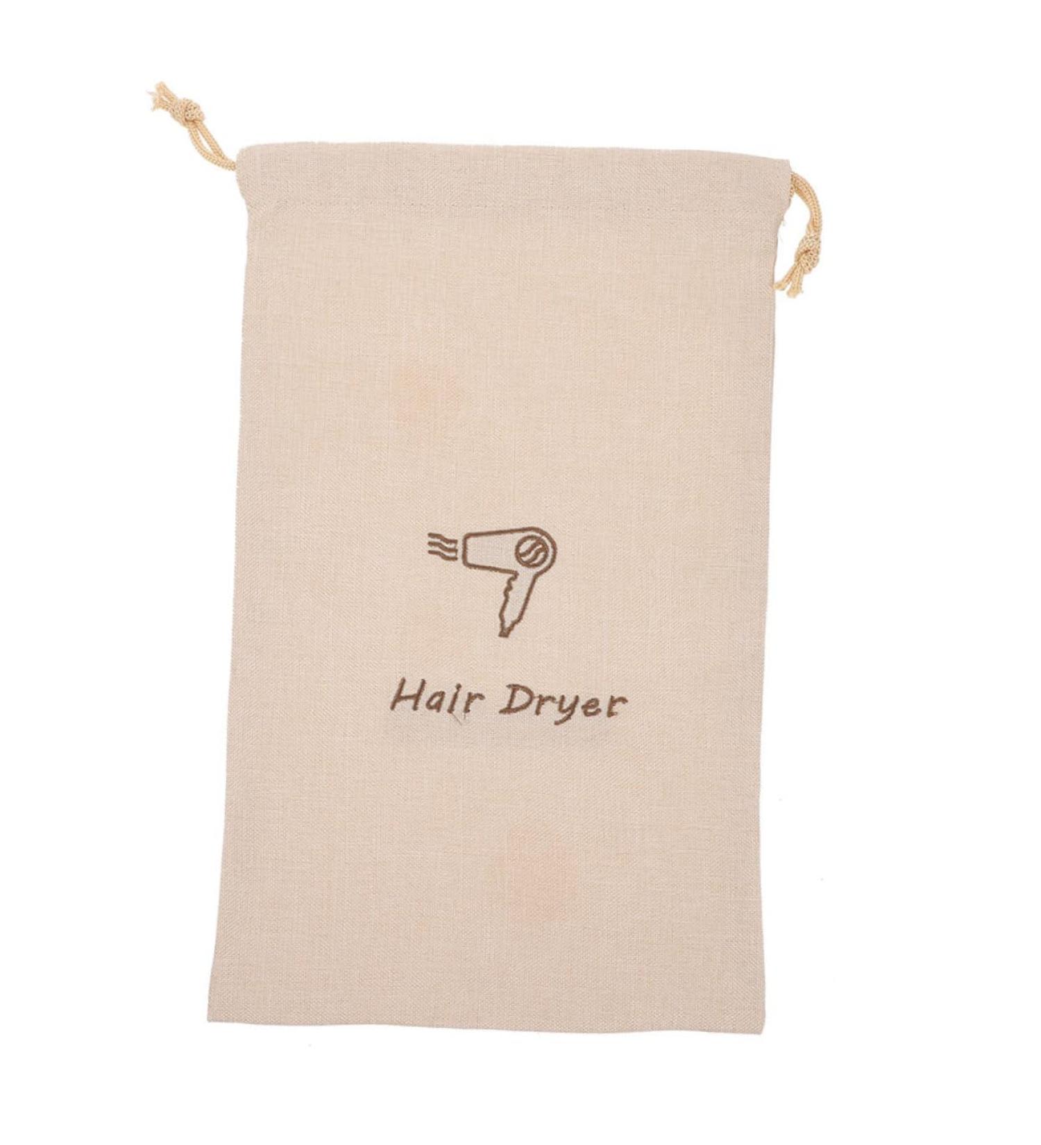 SOESFOUFU Hair Dryer Bag Duffel Bags for Traveling Hair Dryer Retractable Cord Drawstring Bag Universal Velvet Bag - Buy Online on GoSupps.com