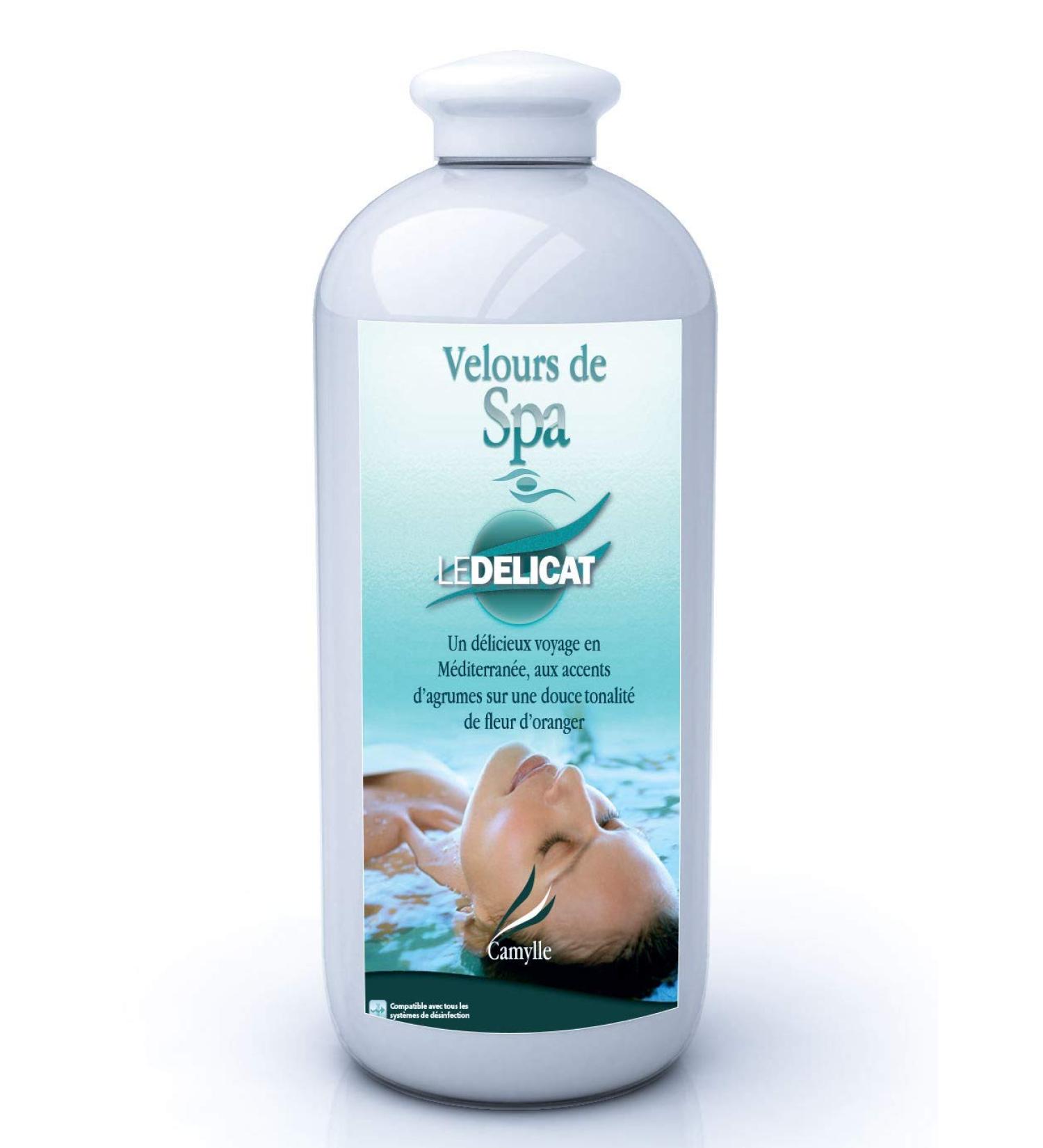Camylle Le D licat Whirlpool Bathing Additive - Natural Essential Oils Citrus & Rose Blossom - 1000ml - Shop Internationally - Buy Online on GoSupps.com