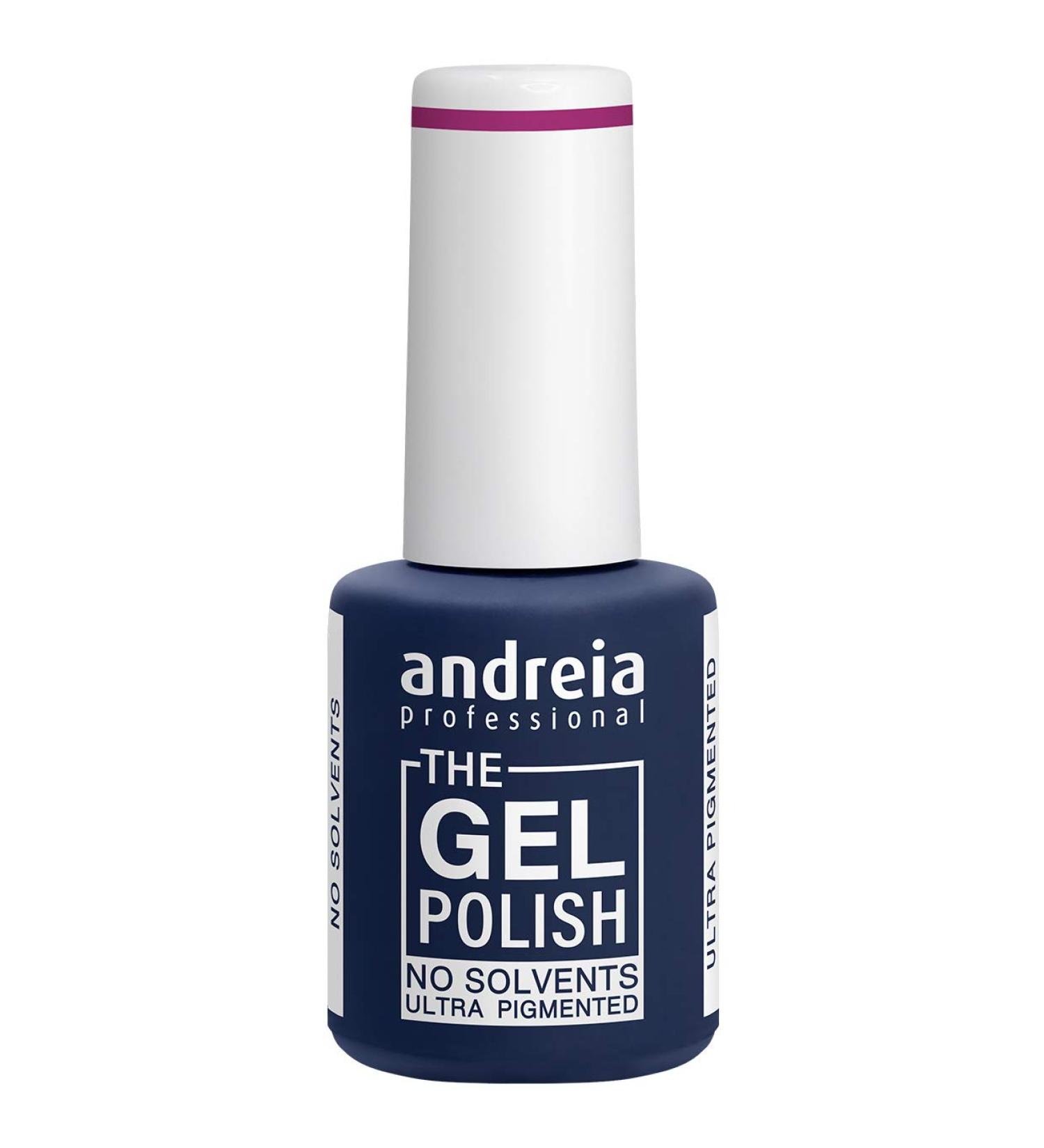 Andreia Professional Gel Nail Polish G44 - Solvent-Free Odor-Free Field Pink Red & Nude Shades for Long-Lasting Manicure - Buy Online on GoSupps.com