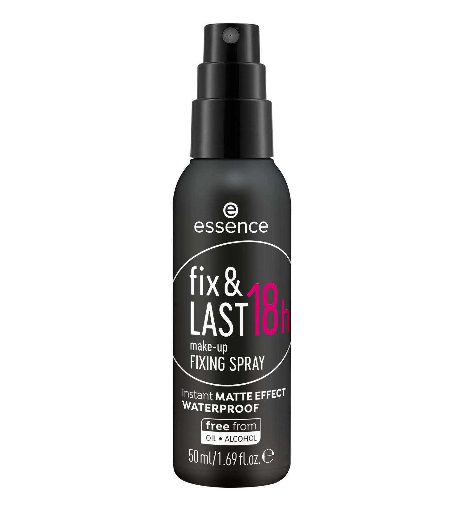 essence cosmetics fix & LAST 18h make-up fixing spray setting mist 50ml - Buy Online on GoSupps.com