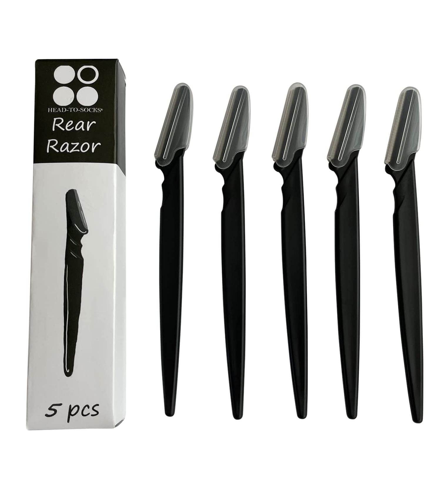 Unisex Rear Razor - Safe Intimate Shaving & Hair Removal | No Cuts Nicks Bumps - 5 Pack - Buy Online on GoSupps.com