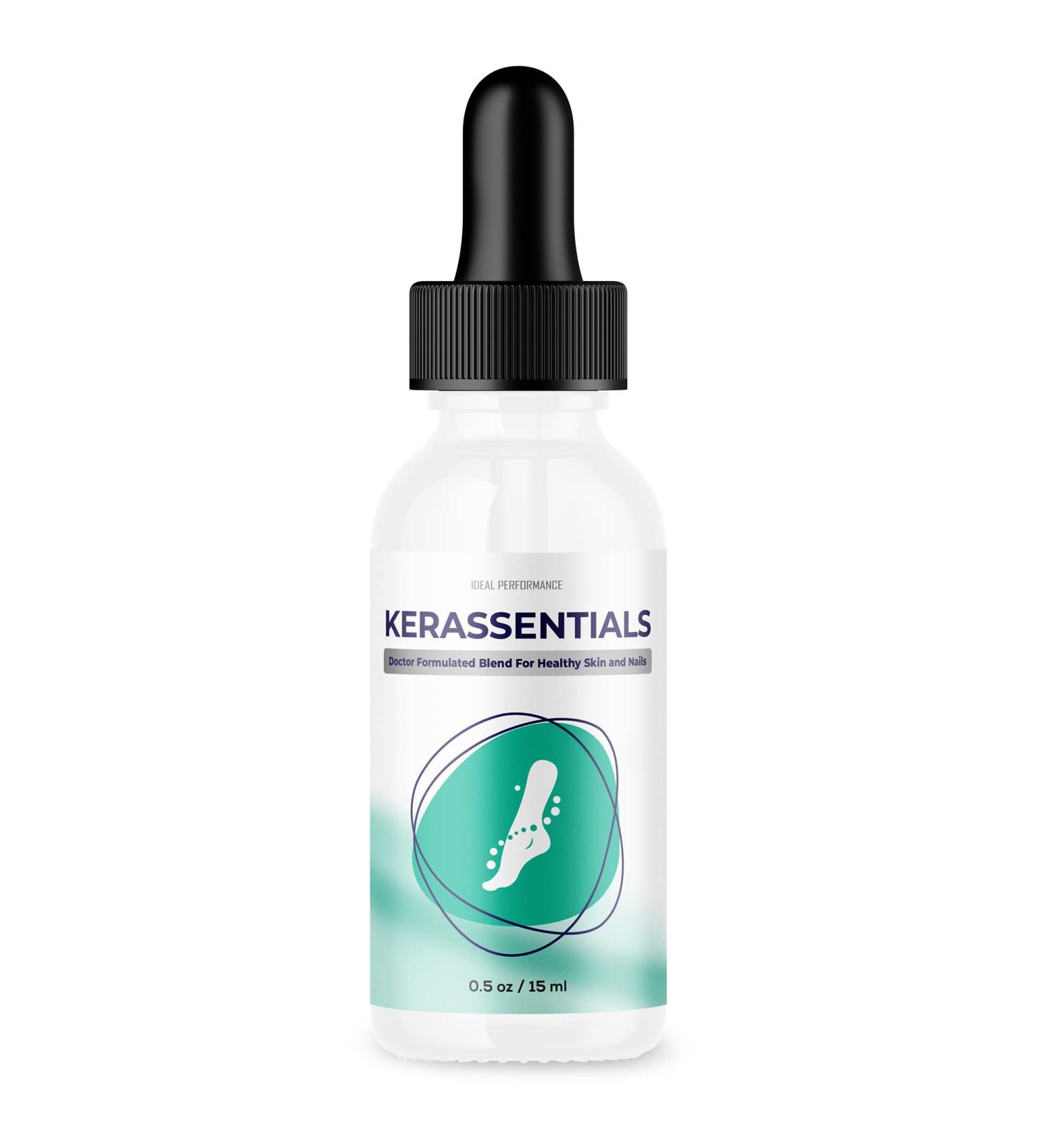 Kerassentials for Toenail Fungus, Kerassentials Toenail Fungus Treatment Oil, Kerasentials Nail Treatment Kerassentials (1 Pack)