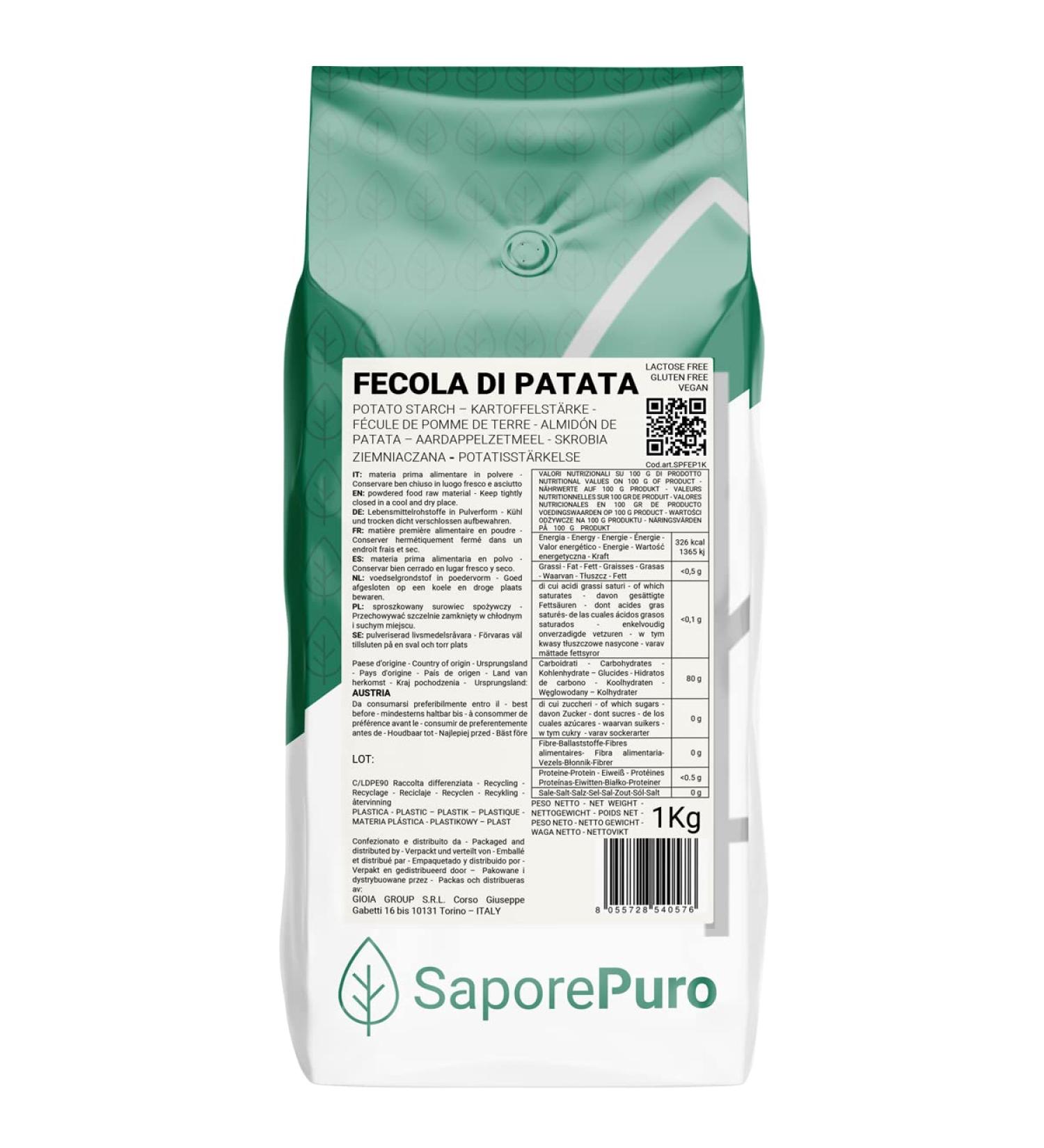 Saporepuro Potato Starch 1 kg -
