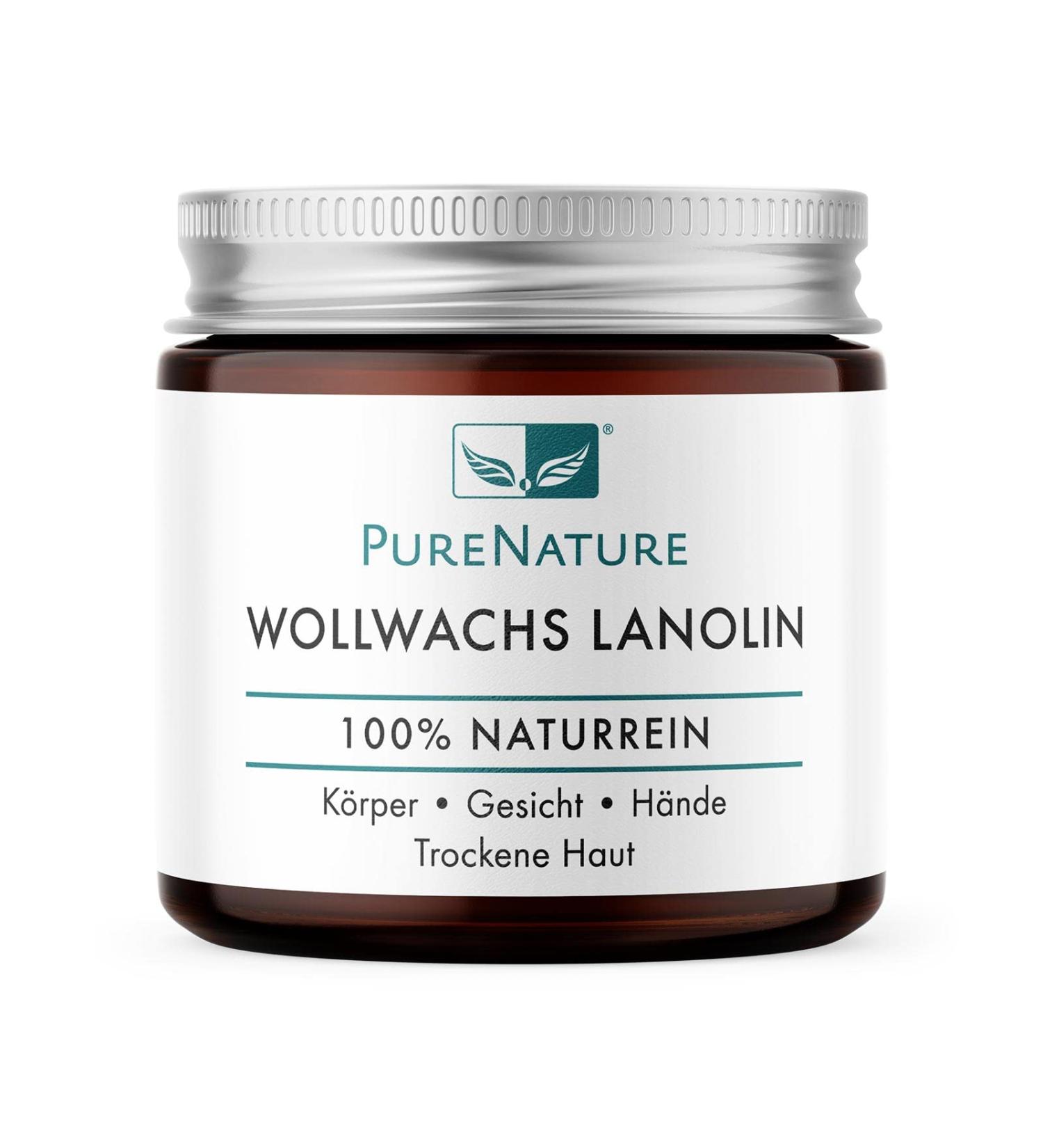 Pureature Wool Wax (Lanolin) 60ml - Natural Moisturizer for Skin & Hair | International Shipping Available - Buy Online on GoSupps.com