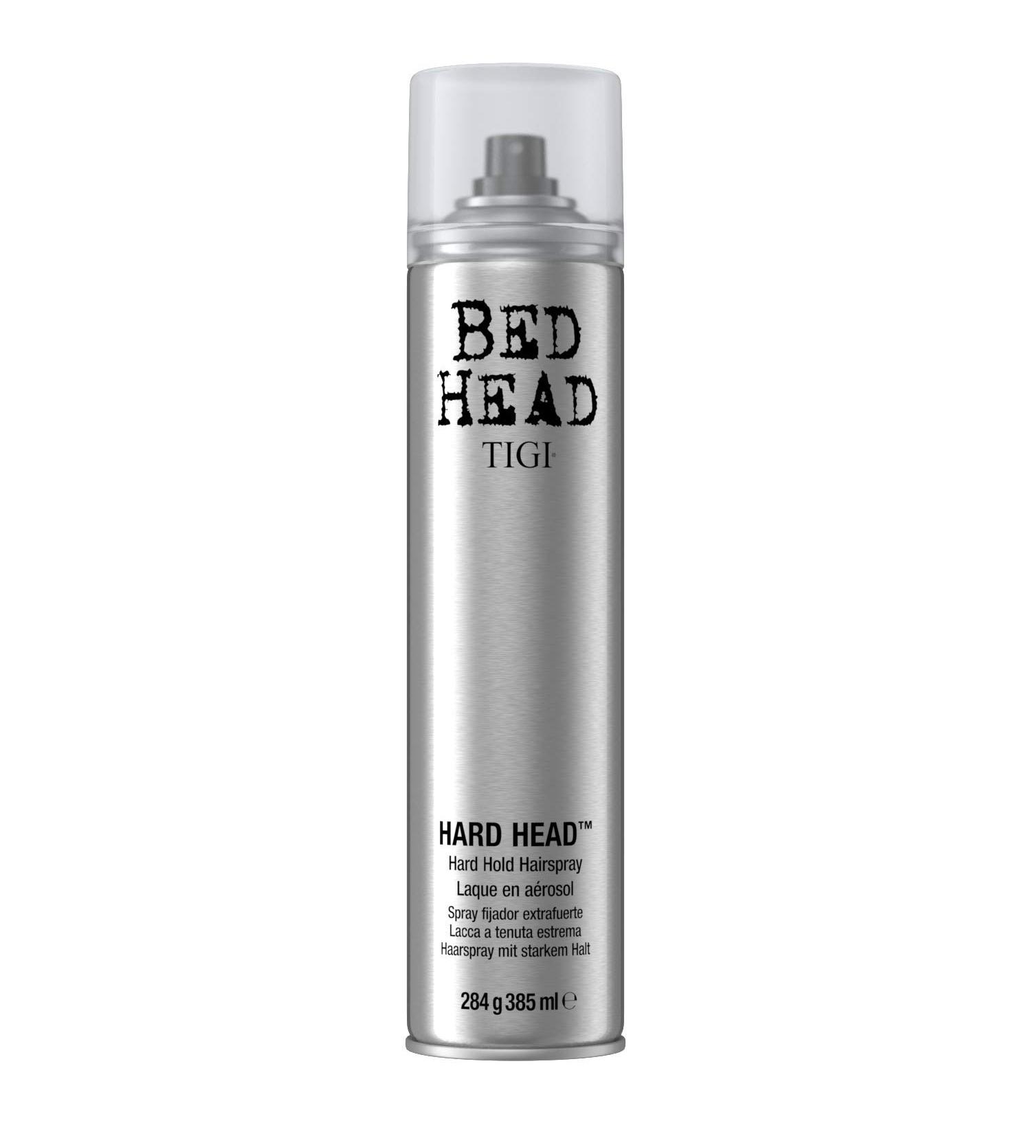 Tigi Bed Head Hard Head Hair Spray 10.6 oz - Long-lasting Hold for All Hair Types - Buy Online on GoSupps.com