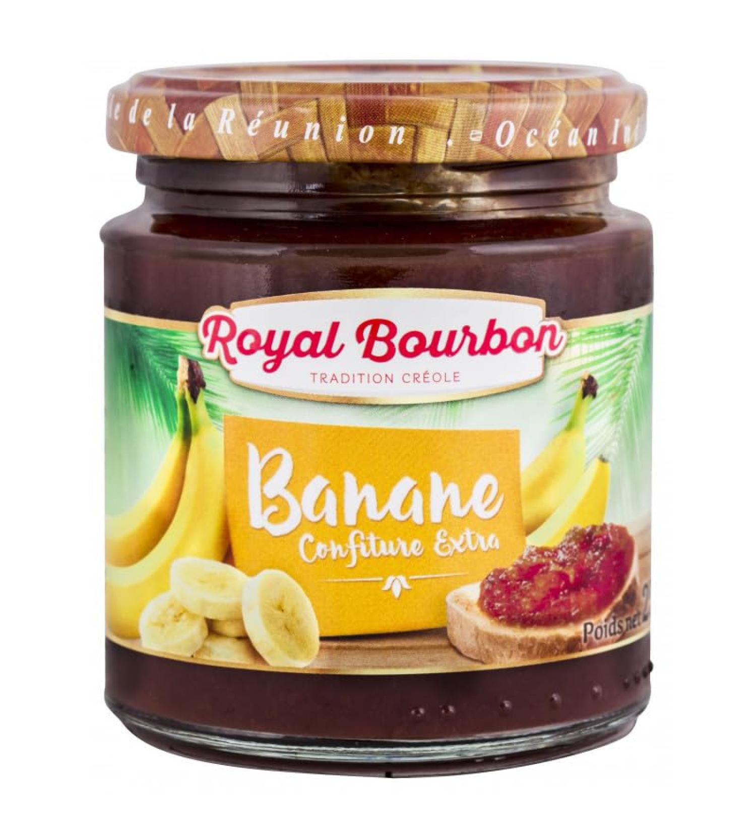 G n rique Banana Jam - Royal Bourbon - 250g