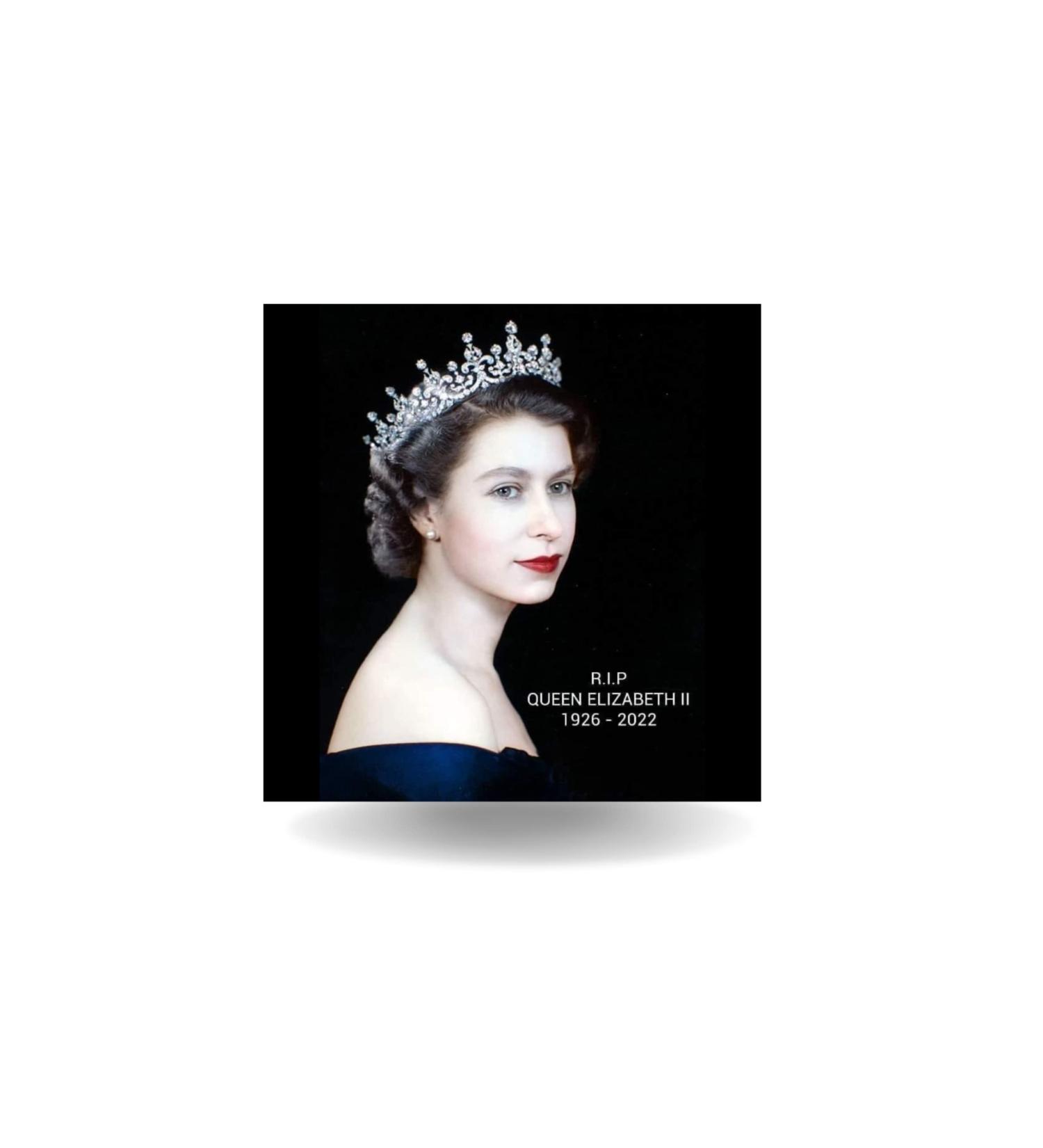 Royal Queen Elizabeth RIP 2022 Royalty Tribute Edible Premium Thick Wafer Card Standing Cupcake Toppers Birthday Party Cake Decorations (12x 2 Cupcake Toppers (Pre-cut) Square) - Buy Online on GoSupps.com