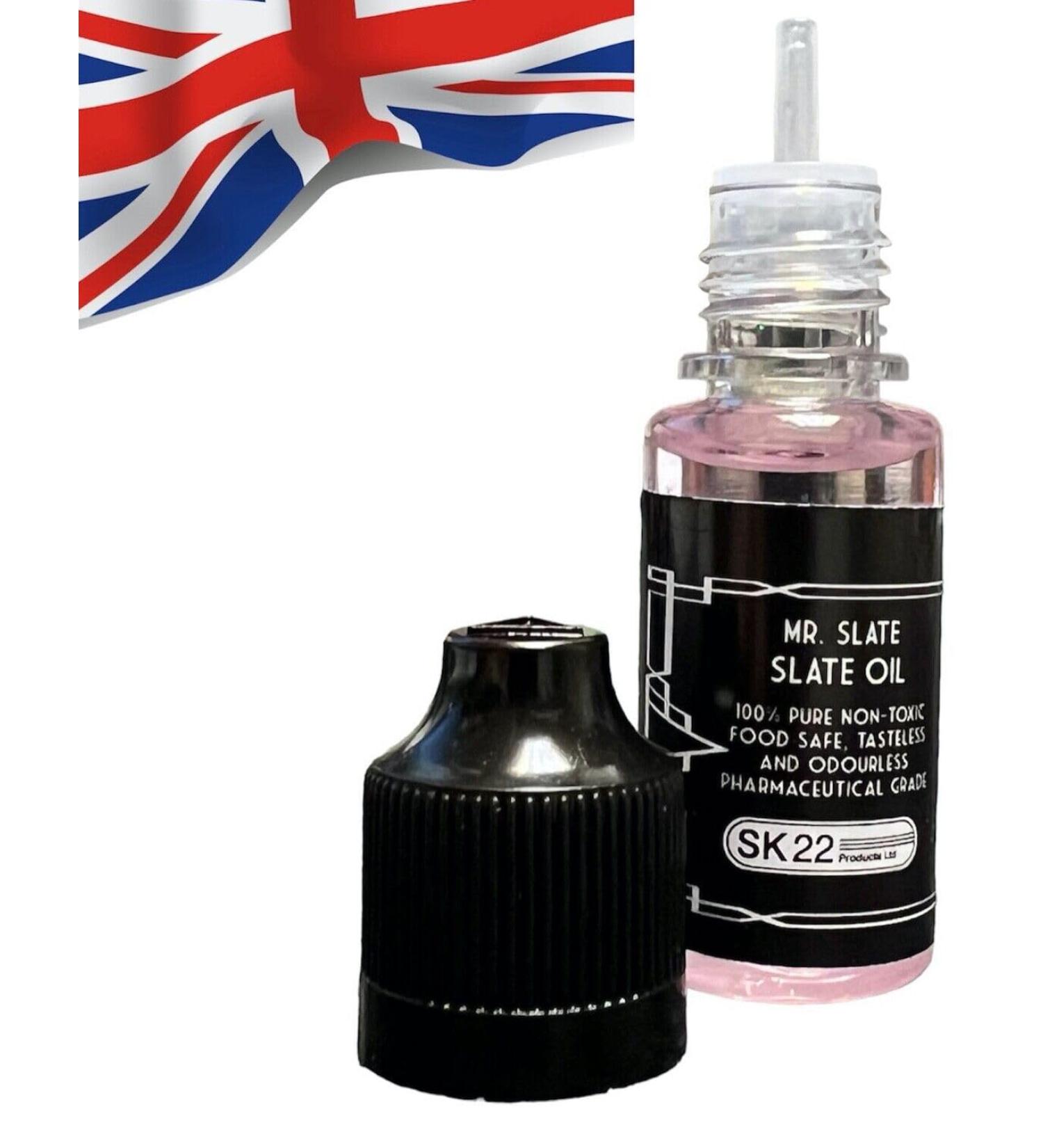 Mr Slate. Slate Oil Cleans and Polishes Slate Surface Ideal for hearths fireplaces floors etc. (10ml) 10.00 ml (Pack of 1)