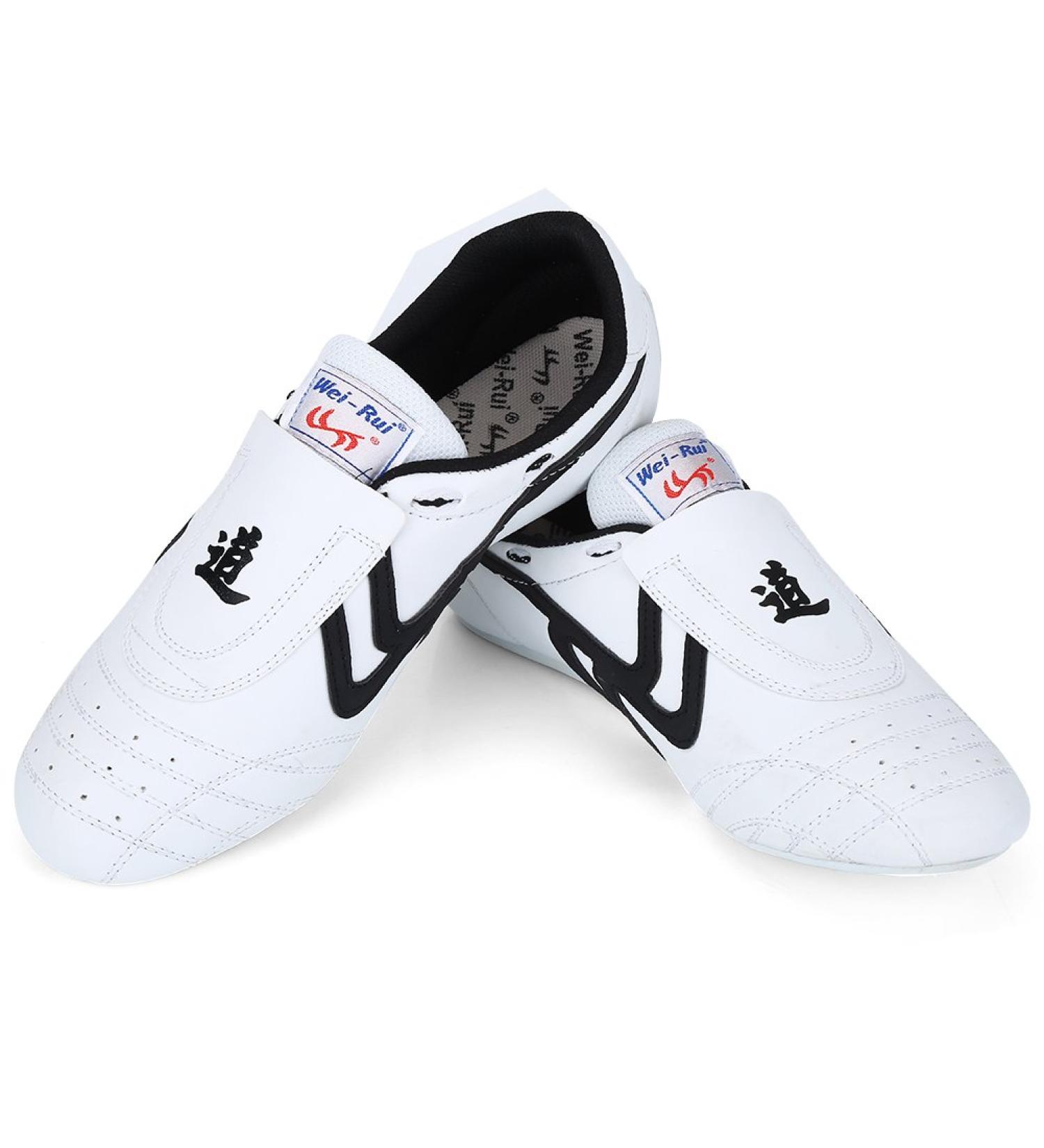 Alomejor Taekwondo Shoes - Lightweight Martial Arts Sneakers for Karate Kung Fu Tai Chi - Black Stripes Available in Medium/XX Large - Buy Online on GoSupps.com