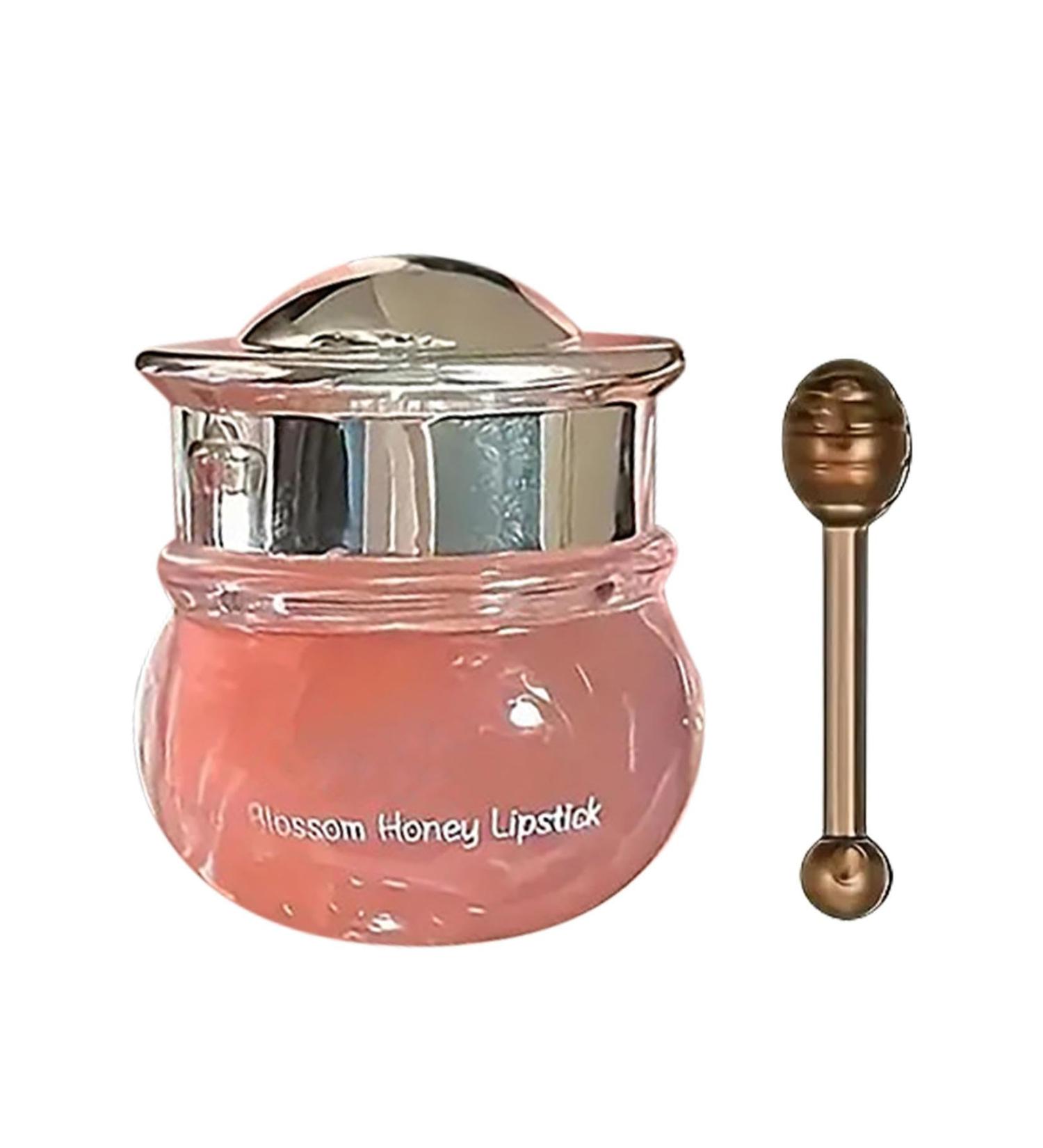5g Honey Moisturizing Lip Balm Lip Balm Honey Lip Balm Cherry Blossom Pink Lip Balm Moisturizing Dry Lips Long-Lasting Hydration Restores Softness(1PC) - Buy Online on GoSupps.com