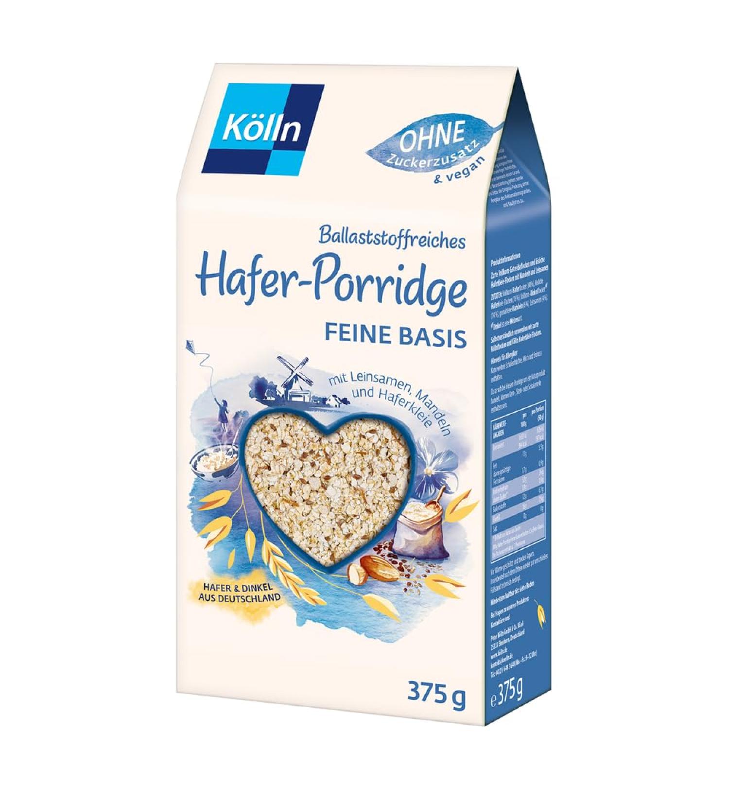 K lln K lln Hafer-Porridge Base fine 375 g