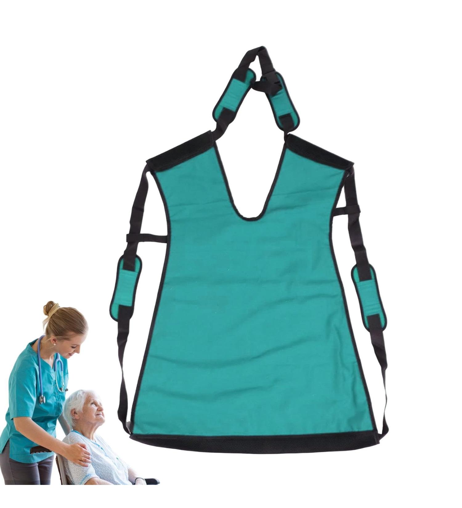QuZente Patient Lift Contributions | Tailguard Back & Toilet Seat Lifter for Safe Assisted Transfers in Shower & Bathroom | Large Green Nursing Transfer Belt - Buy Online on GoSupps.com