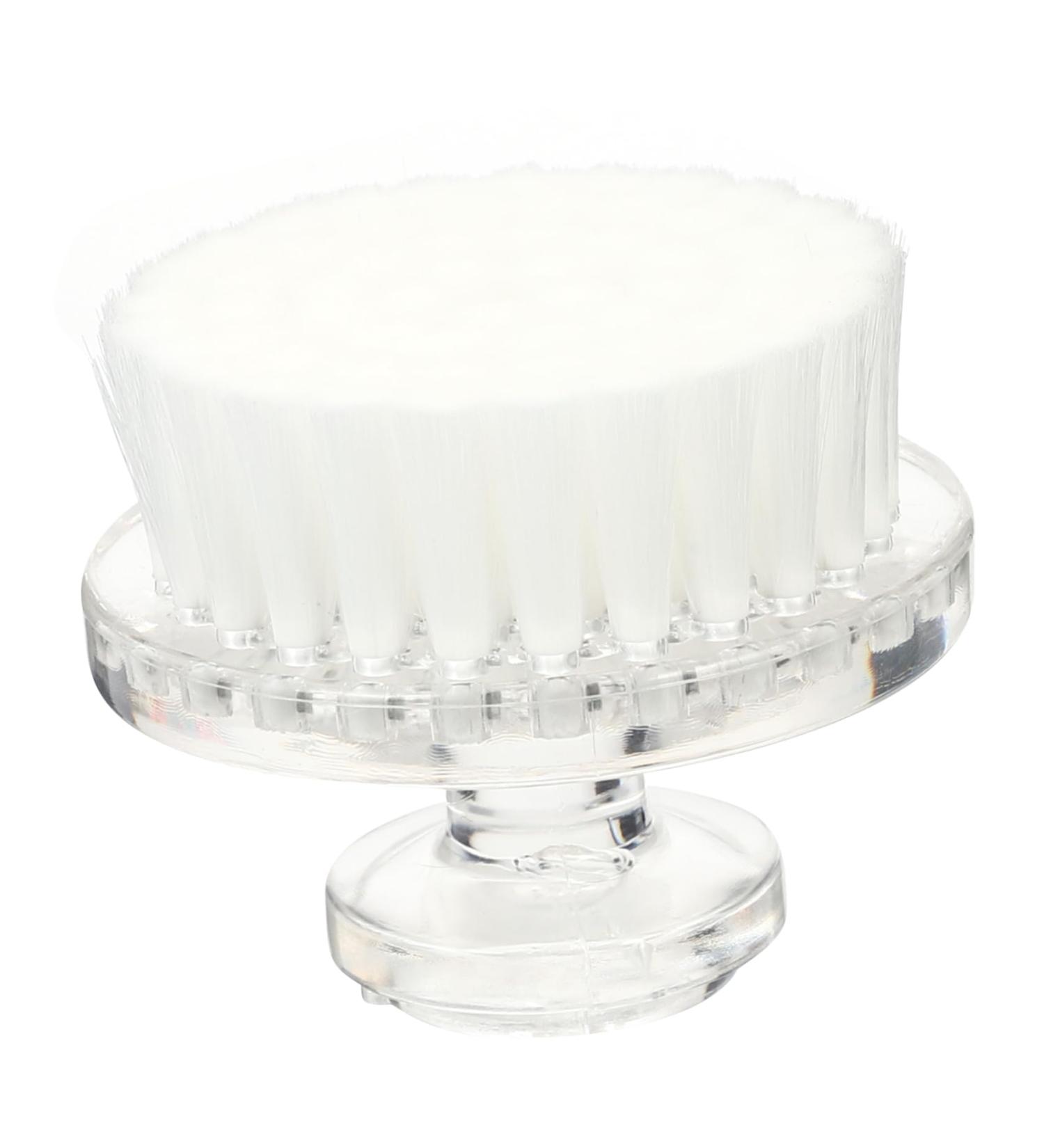 Cleansing Brush face Brush face Facial Brush Blackhead Scrubber Manual Brush Makeup Removal Brush Silicone face Cleaner pp Makeup Remover Brush White The face - Buy Online on GoSupps.com