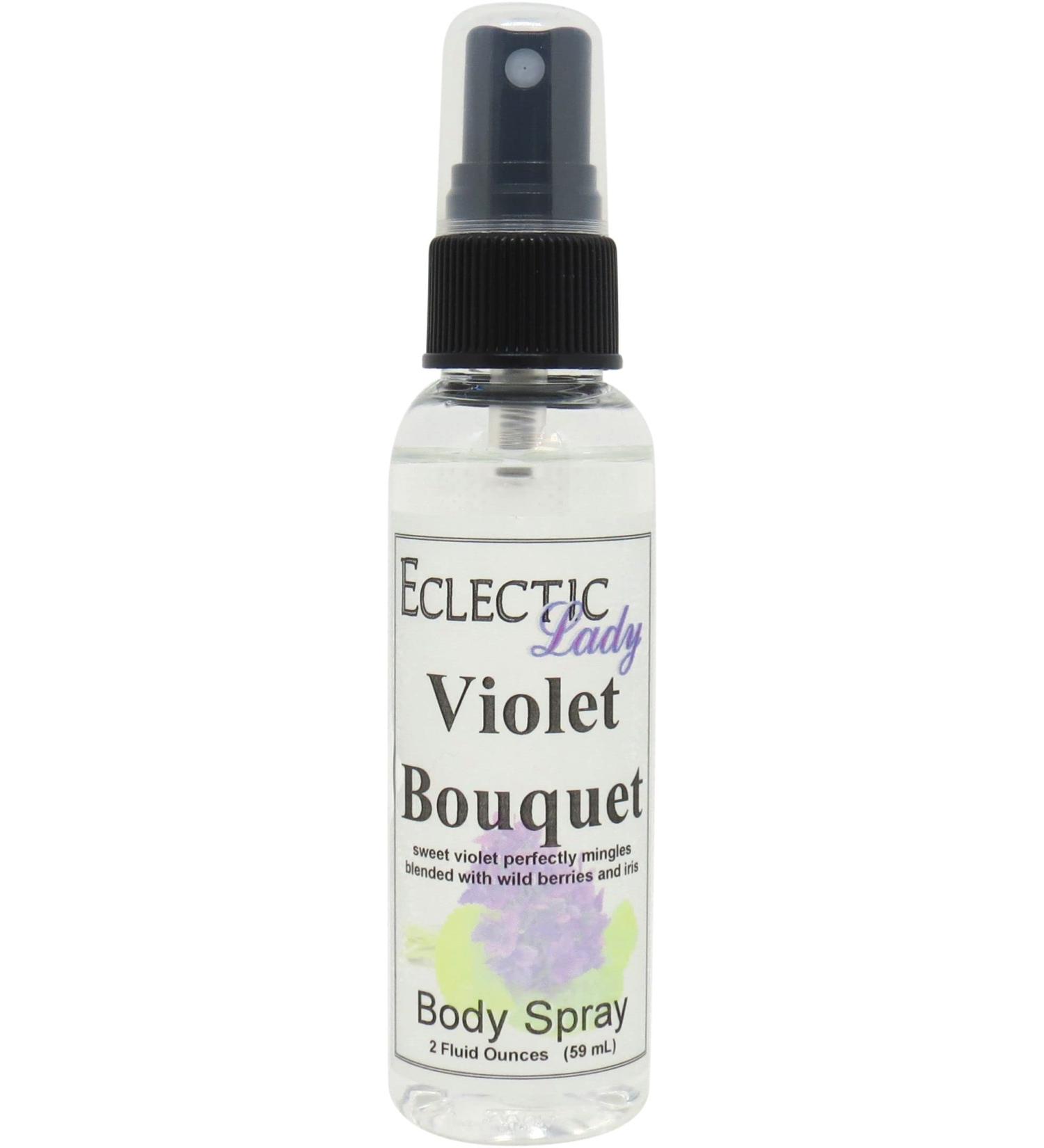 Violet Bouquet Body Spray (Double Strength) 2 ounces Body Mist for Women with Clean Light & Gentle Fragrance Long Lasting Perfume with Comforting Scent for Men & Women Cologne with Soft Subtle 2 Fluid Ounces (Double Strength) - Buy Online on GoSupps.com