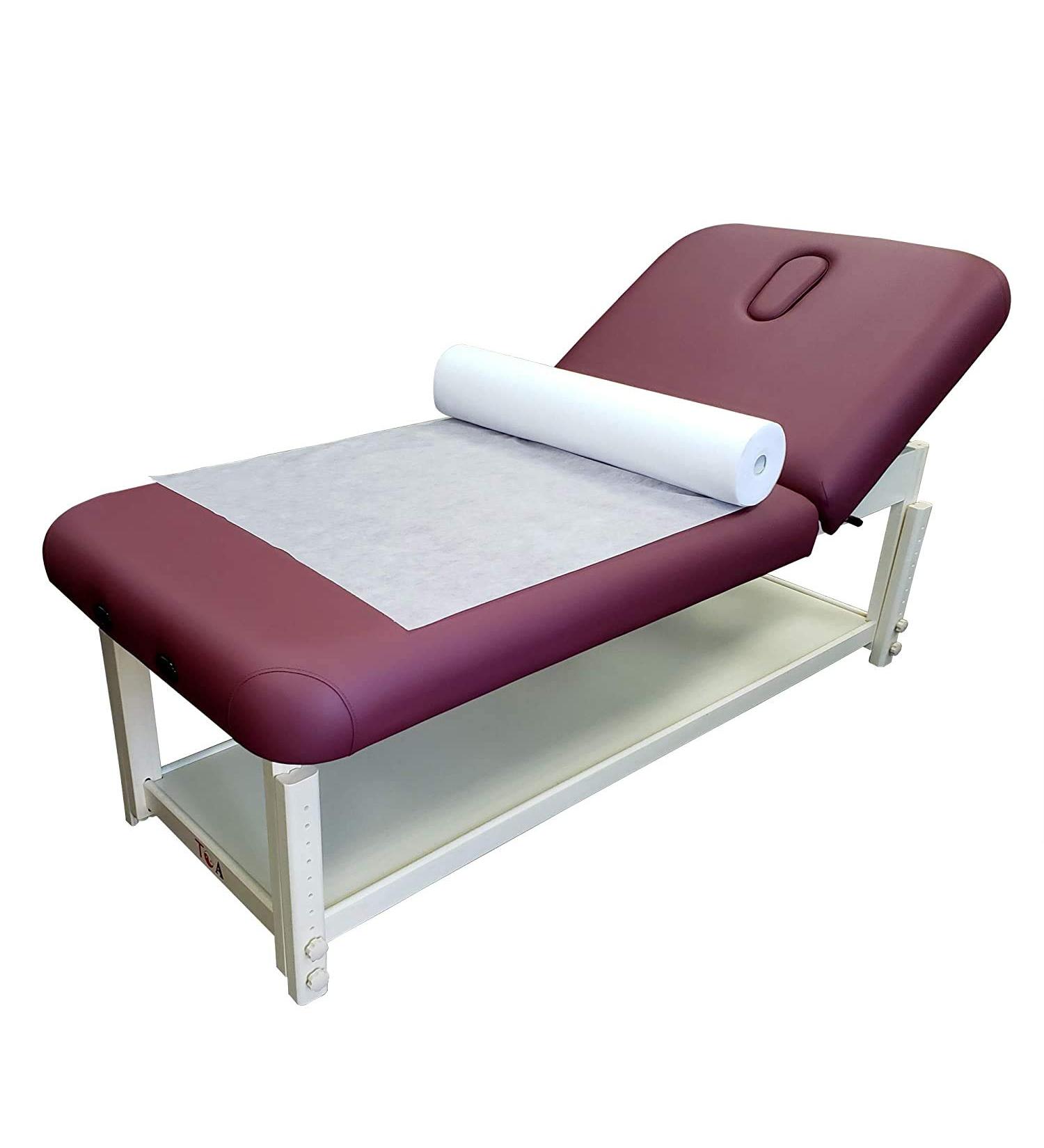 Toa Supply Disposable Non Woven Paper Exam Table Bed Cover White 50 Sheet 1 Roll - Buy Online on GoSupps.com