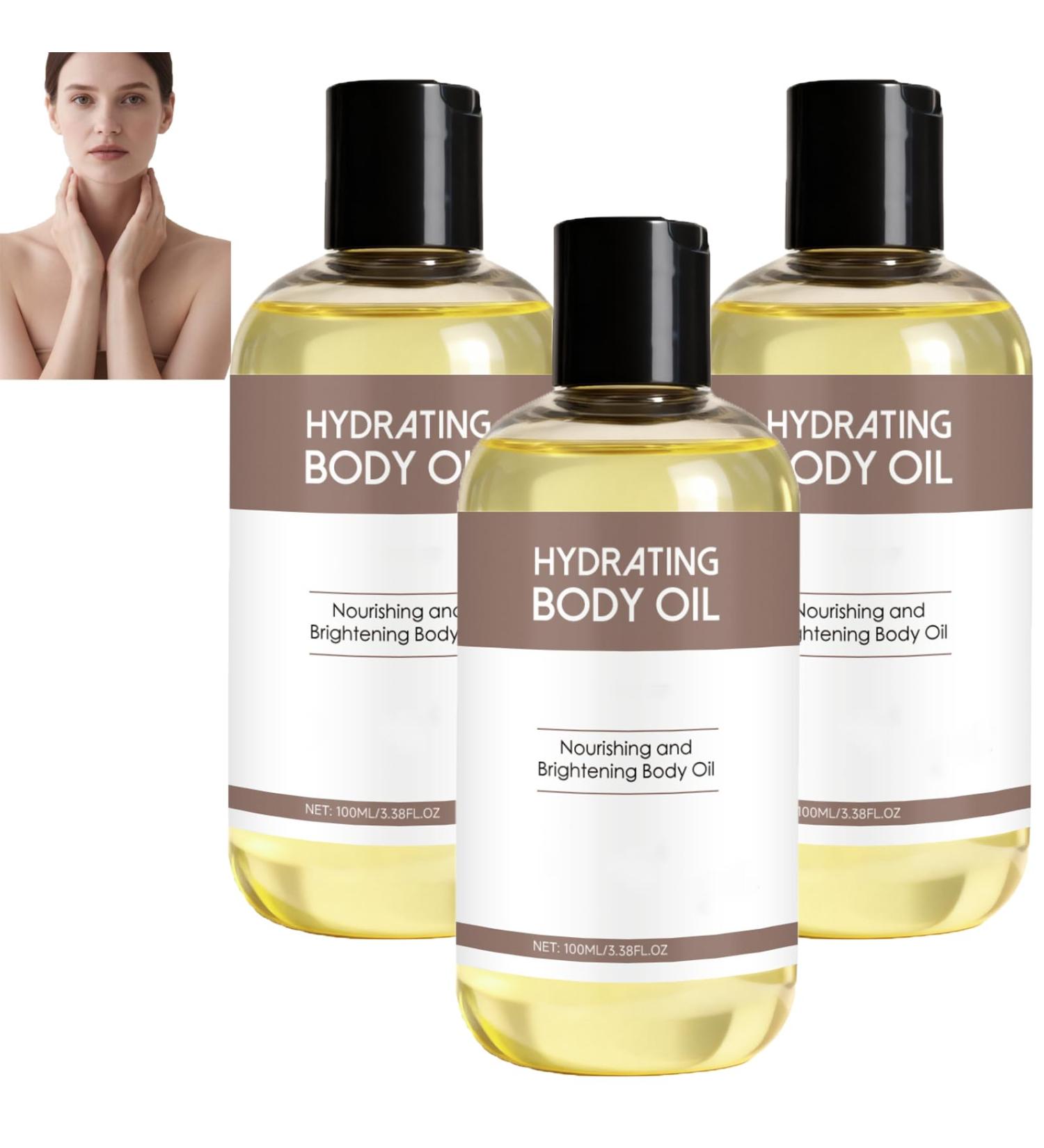 homomdy Rosehip oil for the body antiaging rosehip oil for nourishment and brightening of face and body strengthens the skin barrier firms sagging skin and reduces fine lines 3pcs - Buy Online on GoSupps.com