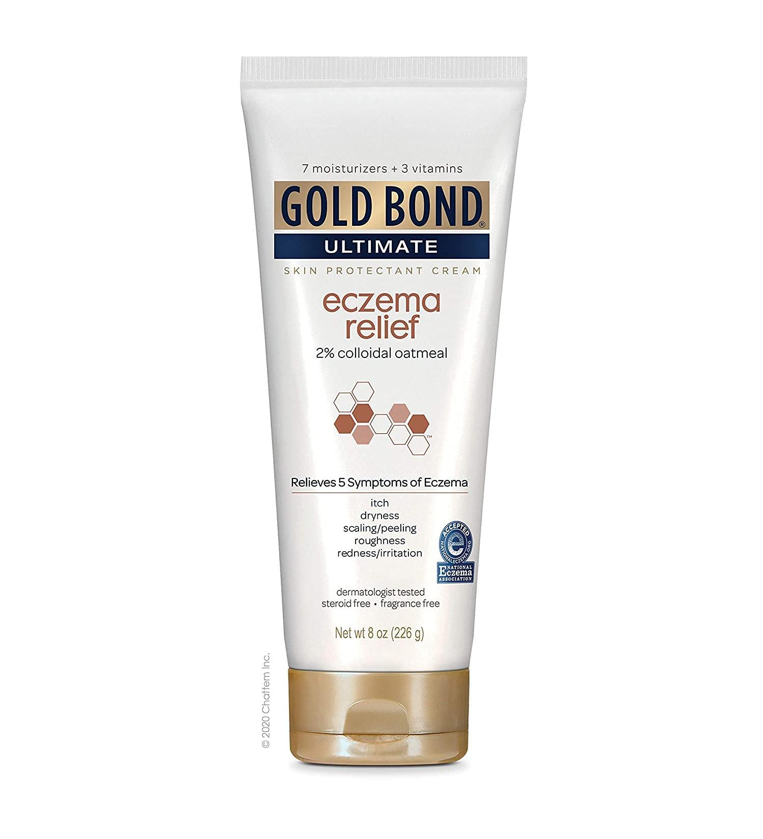 Gold Bond Ultimate Eczema Relief Skin Therapy Cream 8 oz (Pack of 3) - Soothing Relief for Dry, Itchy Skin - Buy Online on GoSupps.com