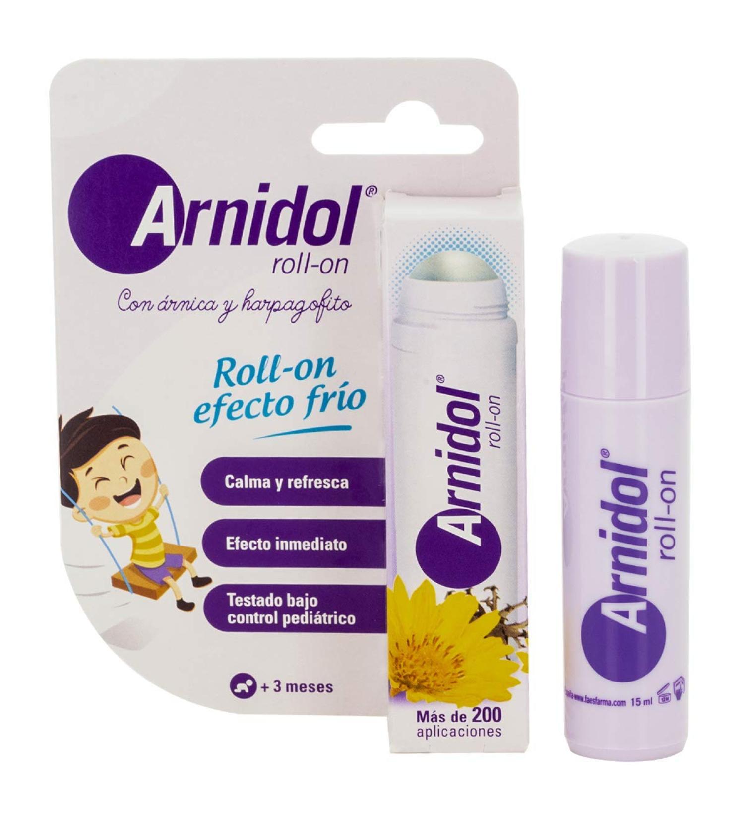  ARNIDOL Arnidol - Roll On Refreshes and comforts the skin after a light stroke for children - 15 ml - Buy Online on GoSupps.com