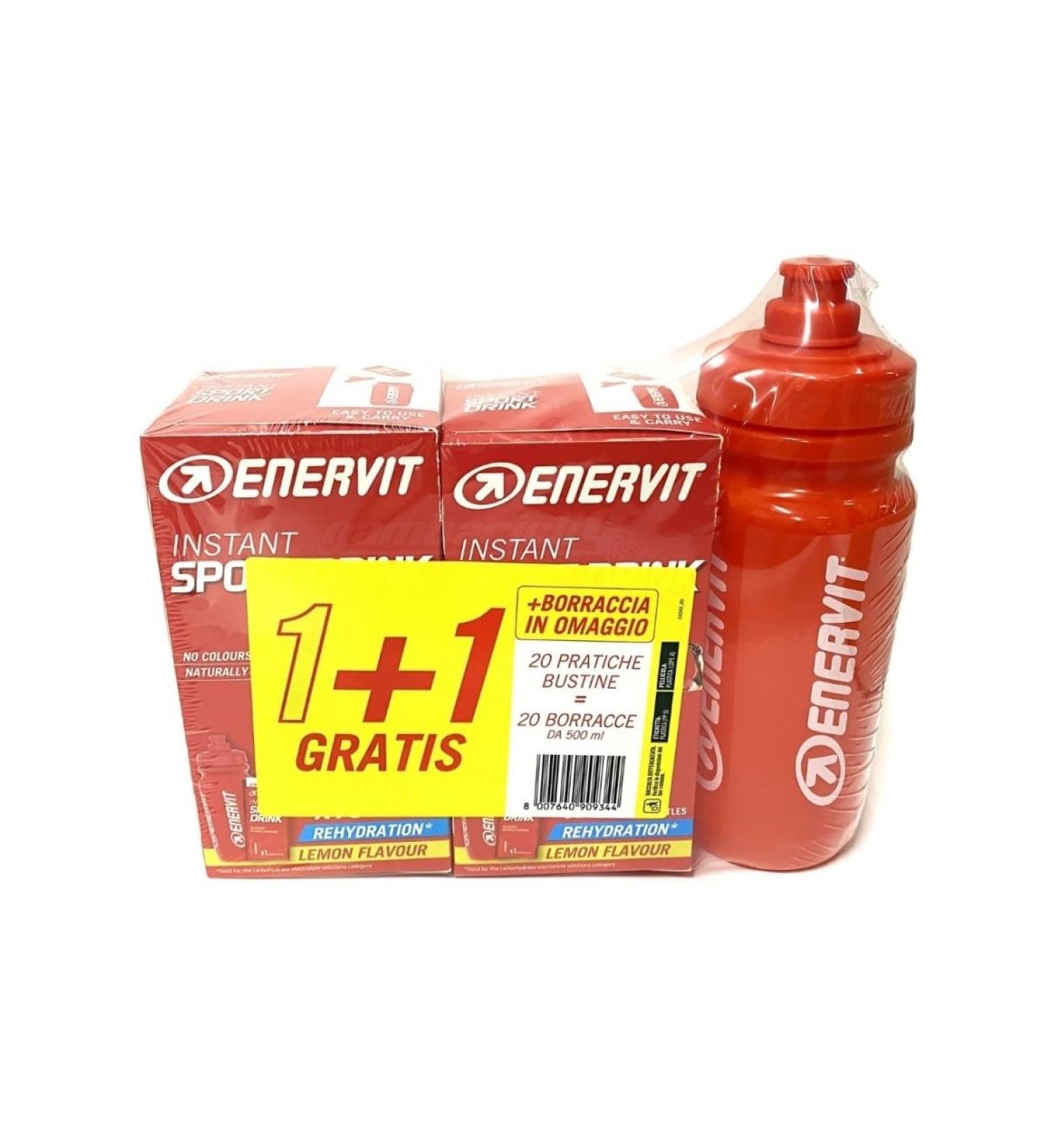 Enervit - Instant Sport Drink lemon flavor kit 10 envelopes of 16 g