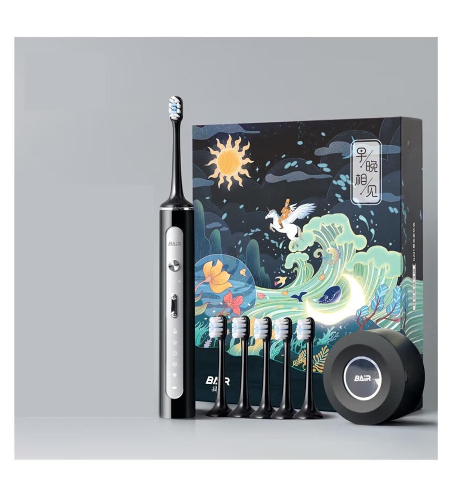 BAIR G2s Pro Electric Toothbrush | Intelligent Disinfection & Sonic Deep Cleaning for Adults | Fully Automatic Vibration for Men & Women - Buy Online on GoSupps.com