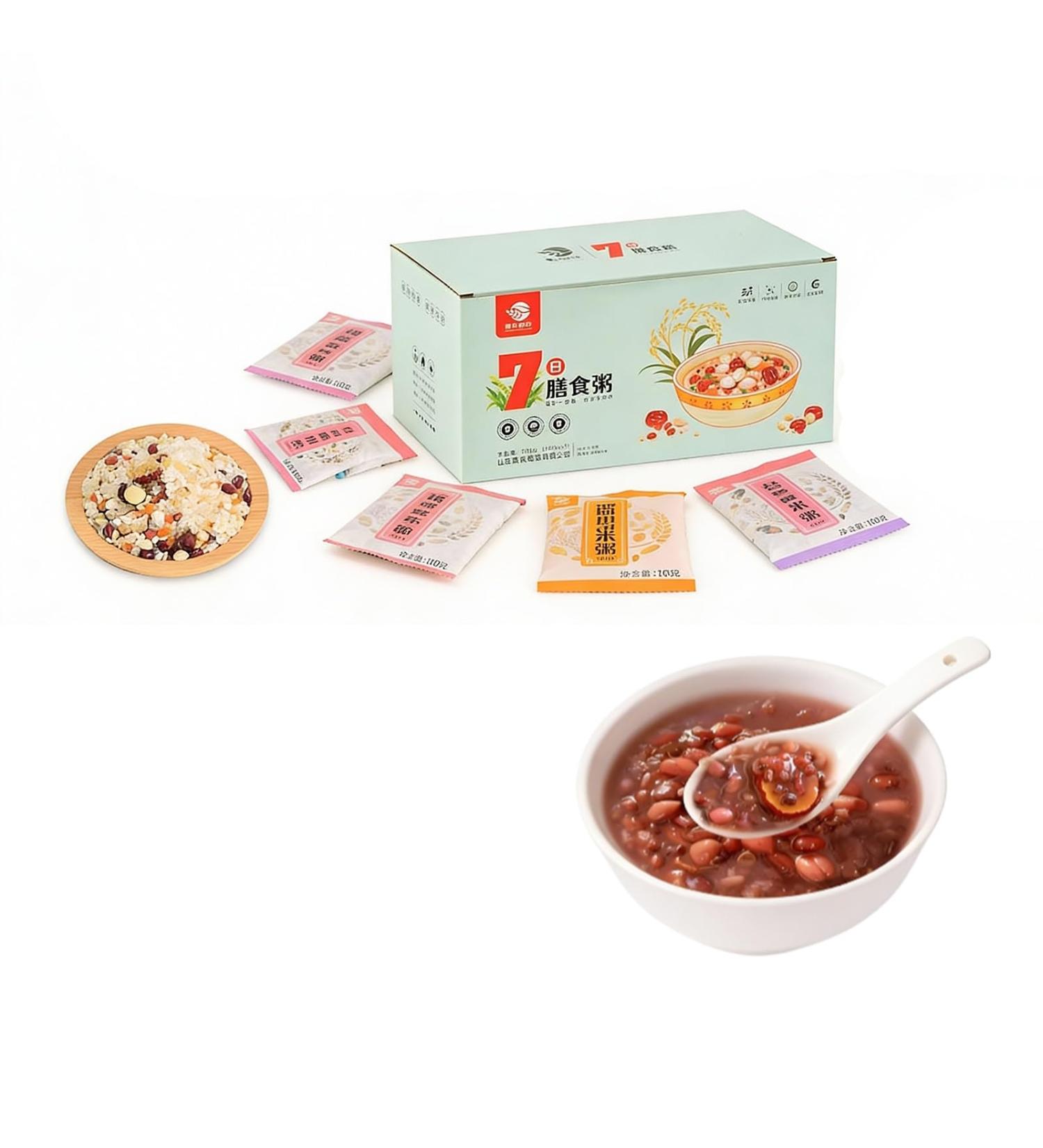 Congee Grains Entiers 7 Saveurs Paquets/bo te 700 G Bouillie De Petit-d jeuner Nutritive Cuisson Facile En 30 Minutes (cuisini re/cuiseur Riz) Collation Saine For Toute La Famille - Buy Online on GoSupps.com