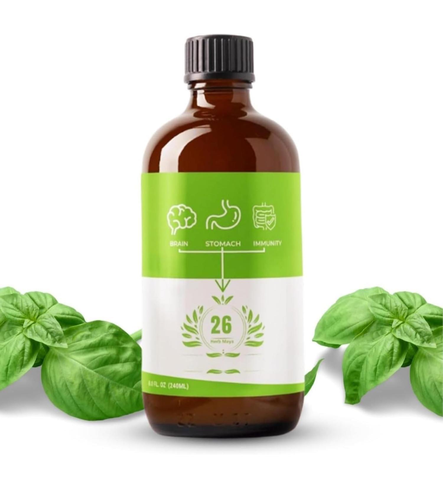 26 Herb Dr. Sebi Maya Formula | Iron-Rich Herbal Blend | Supports Fasting & Wellness | Supports Colon Cleanse & Full Body Detox | Made with Wildcrafted Ingredients in Honduras - Buy Online on GoSupps.com