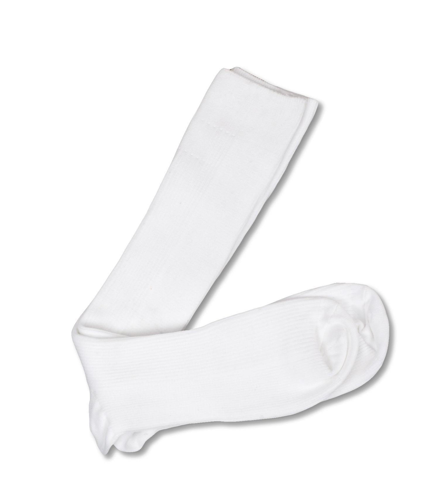 Prestige Medical Nurse Compression Socks - White 12 Inch | Comfortable Supportive & Durable - Ideal for Nurses & Healthcare Professionals - Buy Online on GoSupps.com