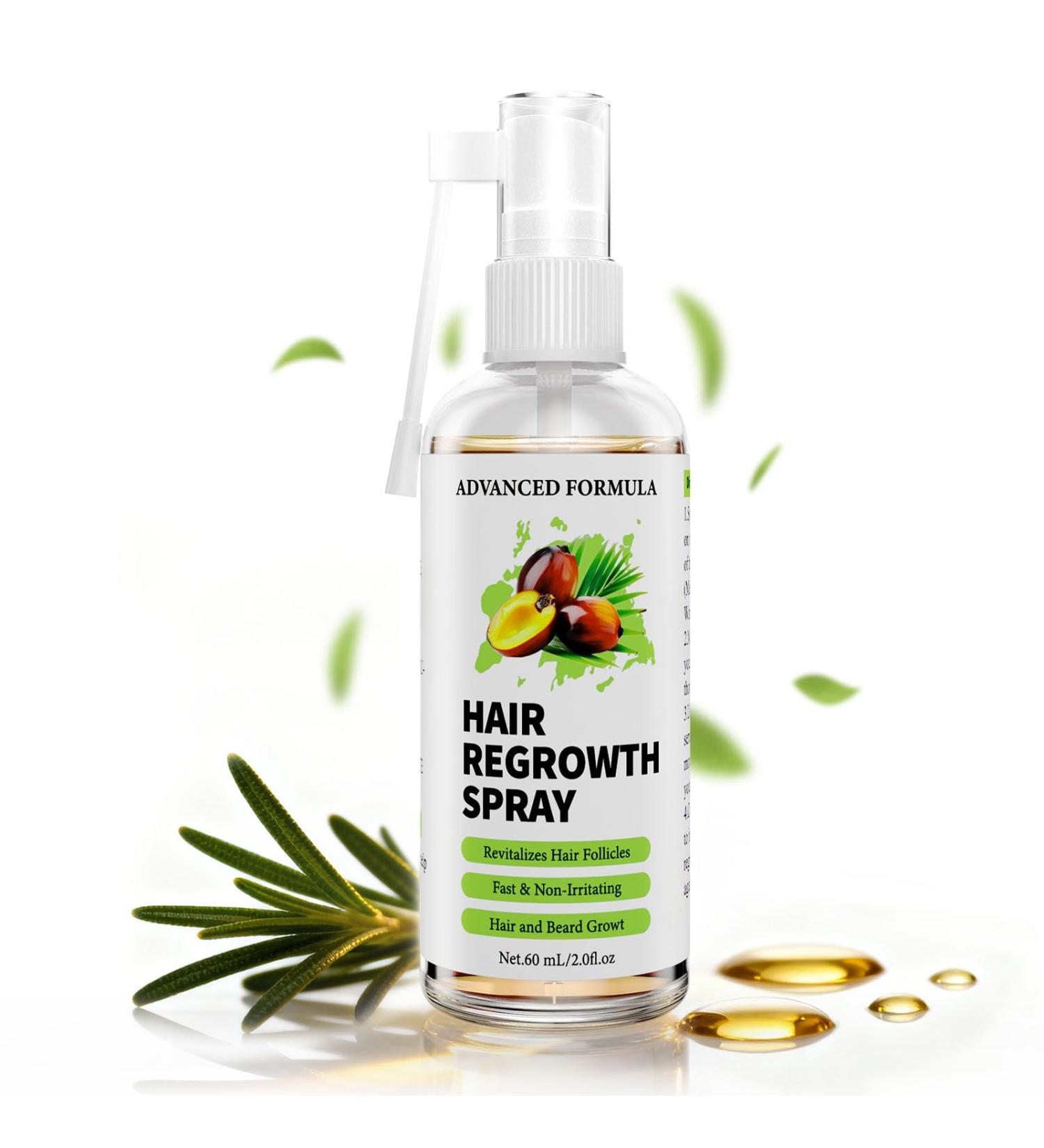Spray de croissance des cheveux la biotine et au romarin - Buy Online on GoSupps.com