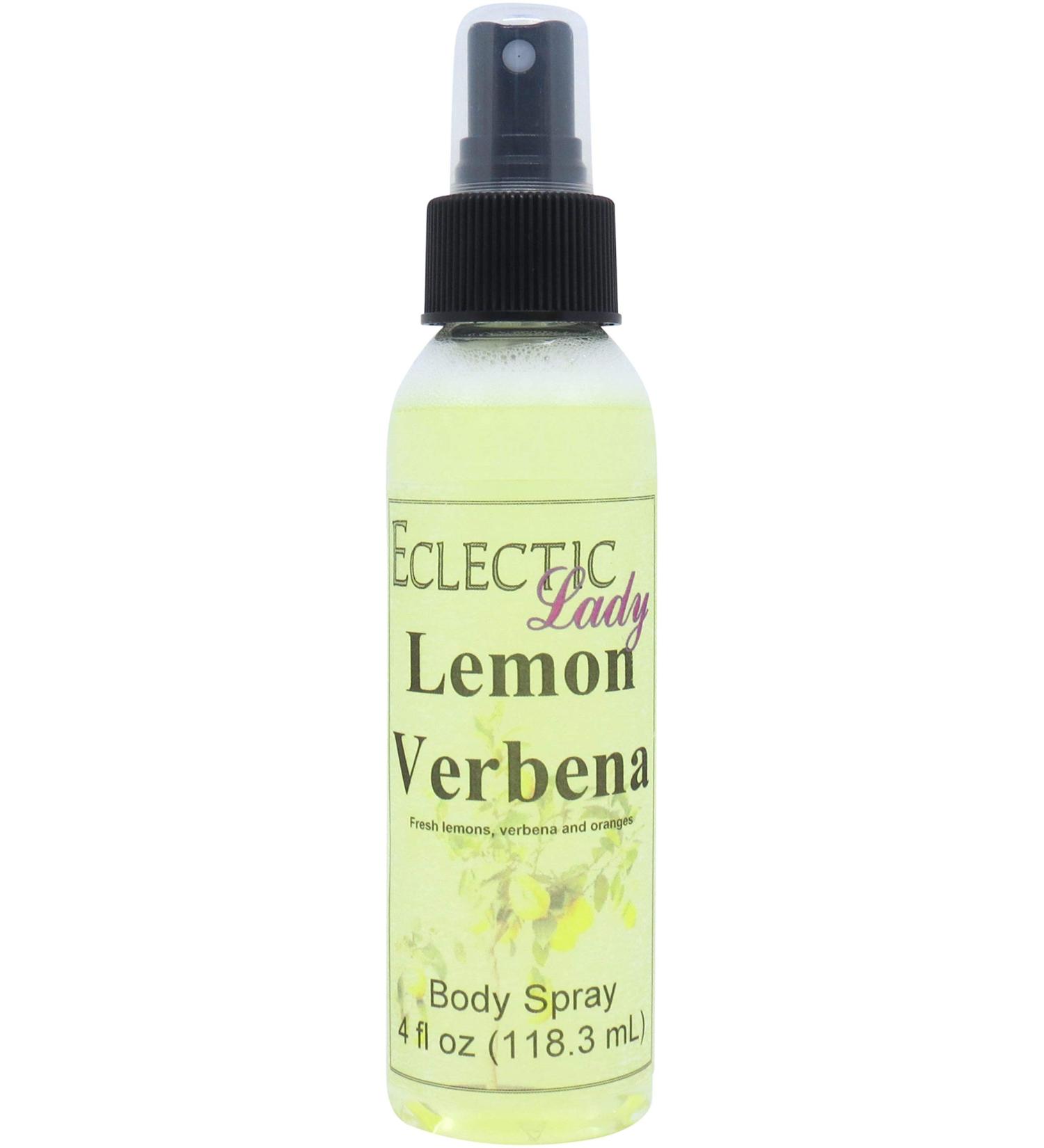 Eclectic Lady Body Spray for Women 4 Oz Lemon Verbena Body Mist with Long-Lasting Fragrance Fresh Wonderful Scent for Spring & Summer Floral & Fruity Perfume for Women with Orange Daily Use Regular Strength 4 Fl Oz (Pack of 1) - Buy Online on GoSupps.com