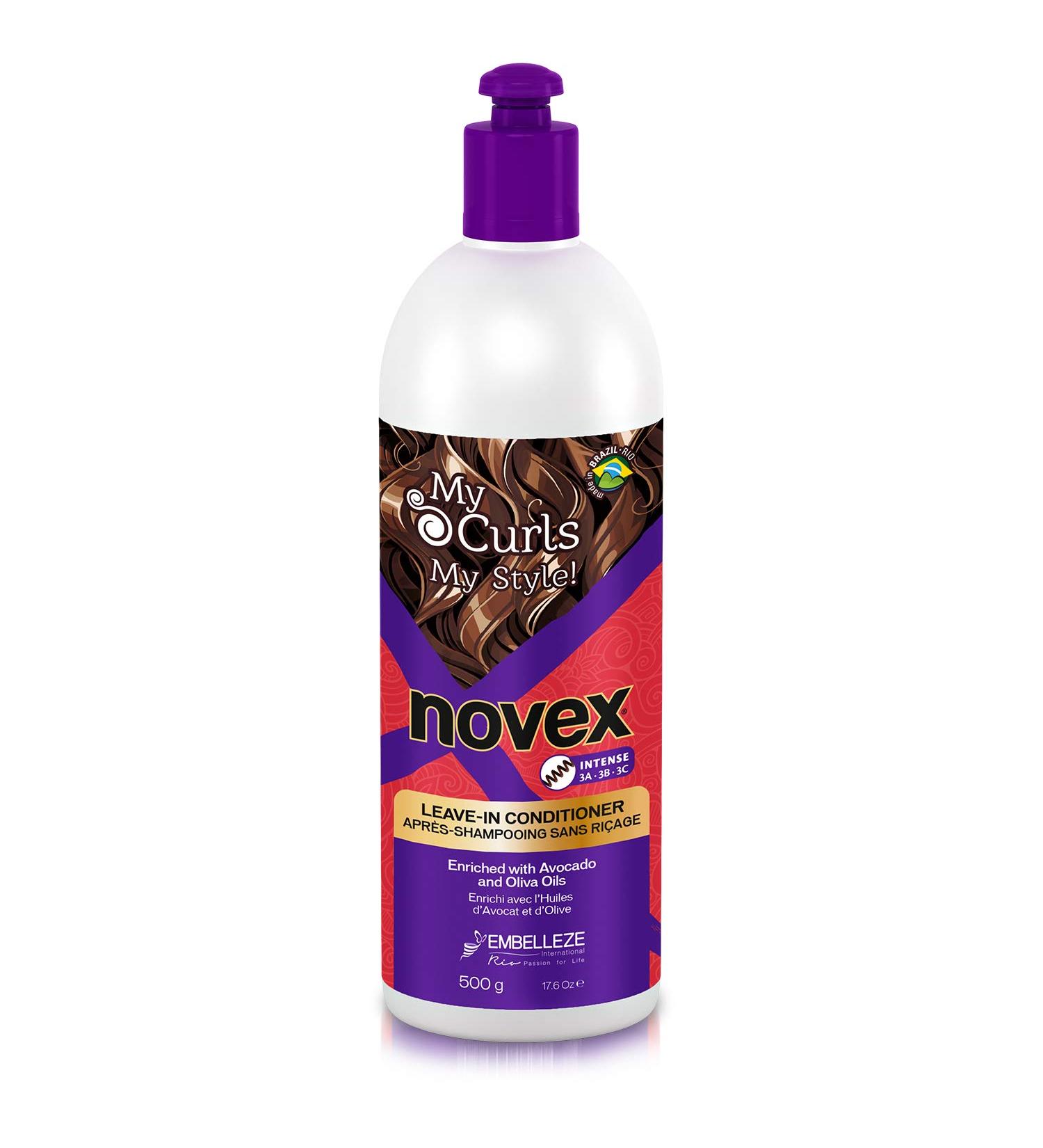 NOVEX My Curls Intense Leave In Conditioner 17.6oz - Repair Damaged Curls Enhance Shine & Softness Frizz-Free Hair - Shop Internationally - Buy Online on GoSupps.com